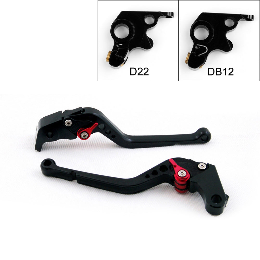 Brake Clutch Levers For Ducati 400 696 796 MONSTER MONSTER S2R 800 Black Generic