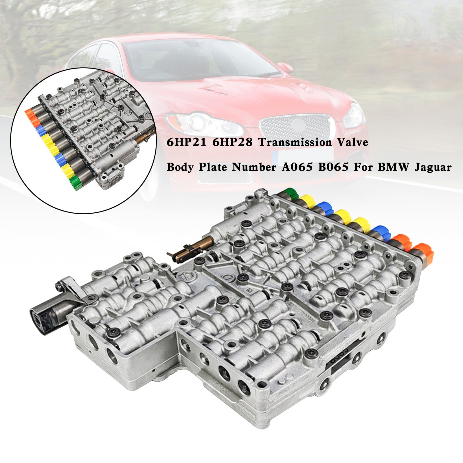 JAGUAR XF 2007-2010 6 SP RWD V6 3.0L 6HP21 6HP28 Transmissie Klephuis Plaatnummer A065 B065