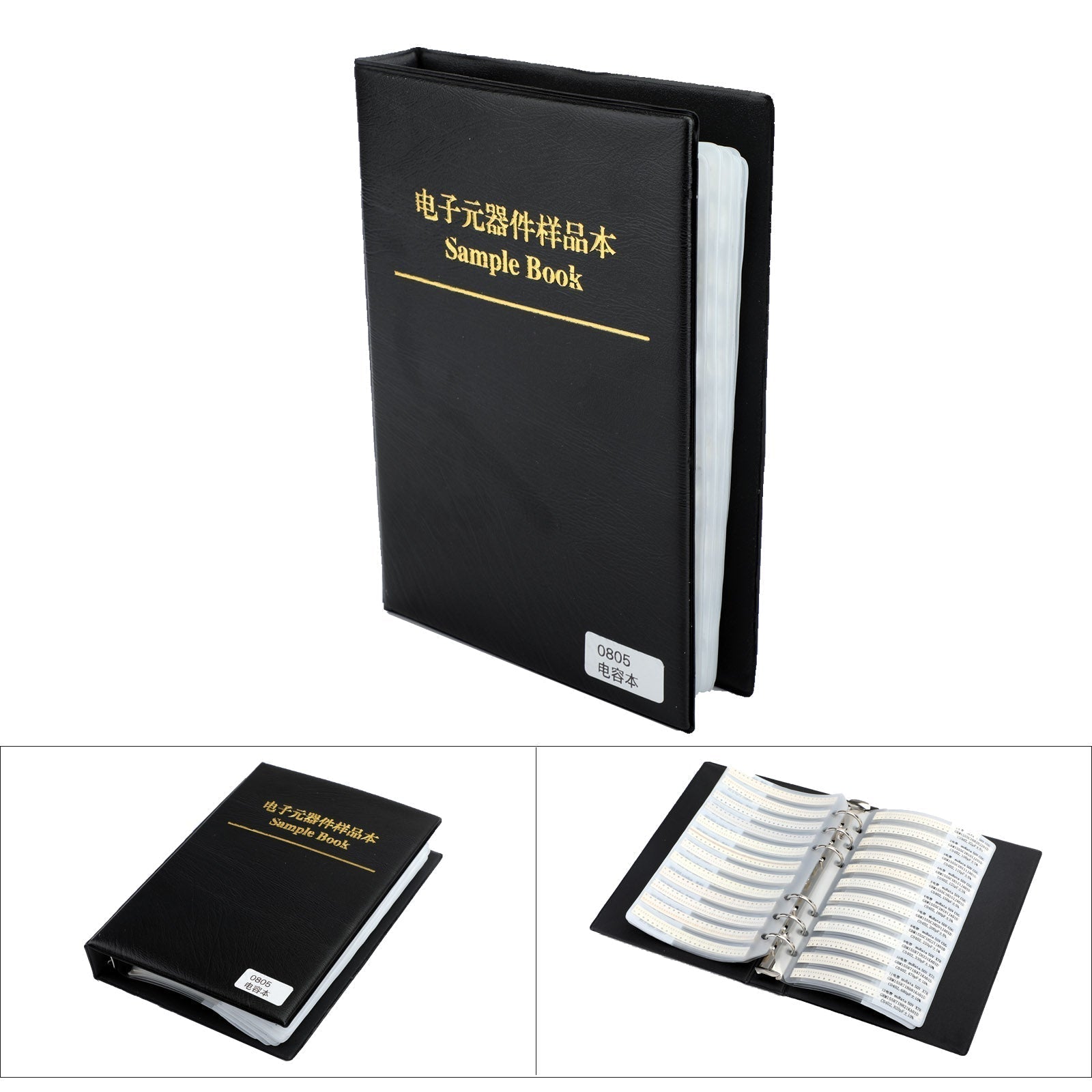 SMD0805 Capacitor sample book 92 values * 50pcs=4600pcs Capacitor kit SMD