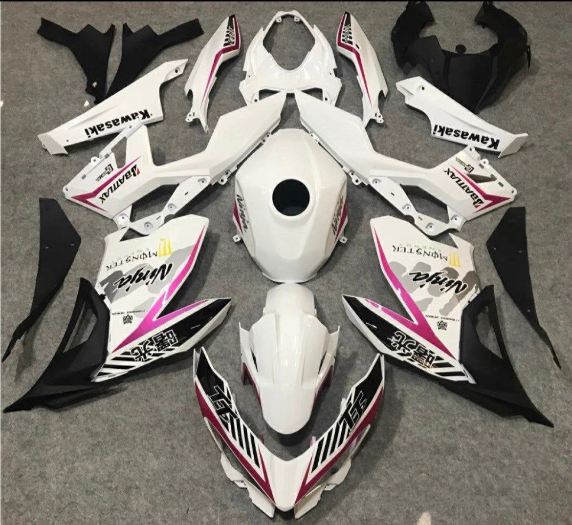 2018-2024 Kawasaki EX400/Ninja400 Fairing Kit