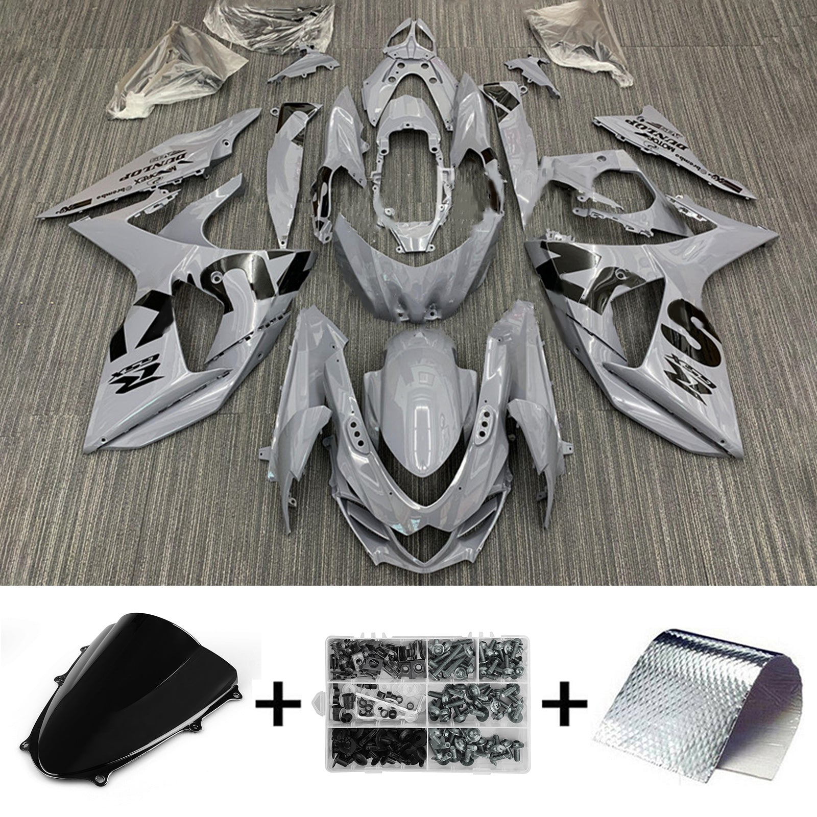 2009-2016 Suzuki GSXR1000 K9 Kit de carénage carrosserie plastique ABS