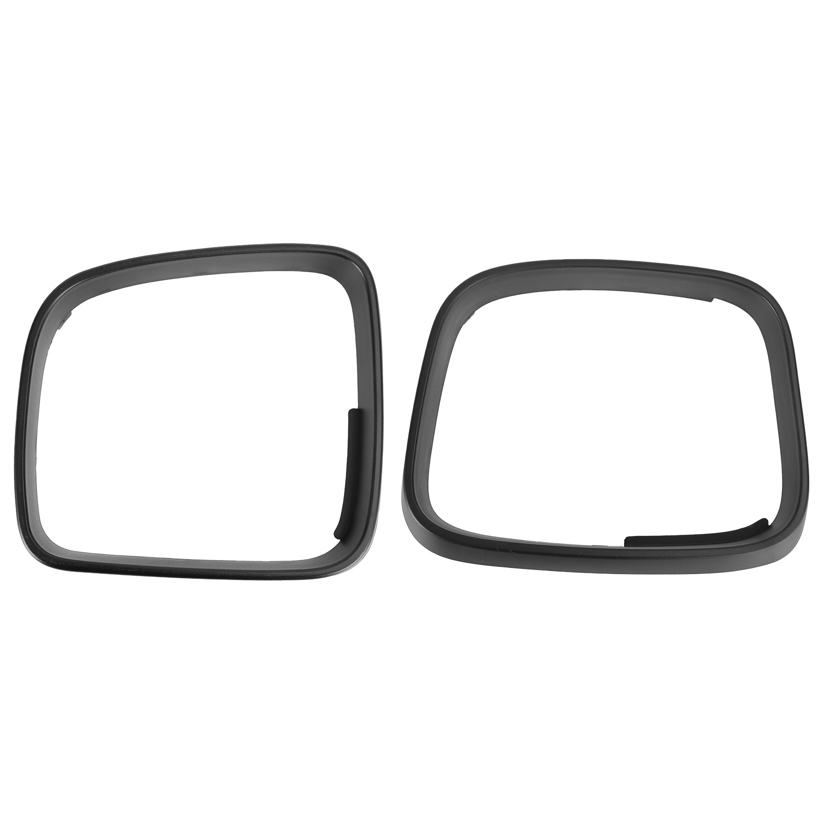 2×Caddy Wing Mirror Cover Door Trim Ring Bezel Cap for VW Transporter T5