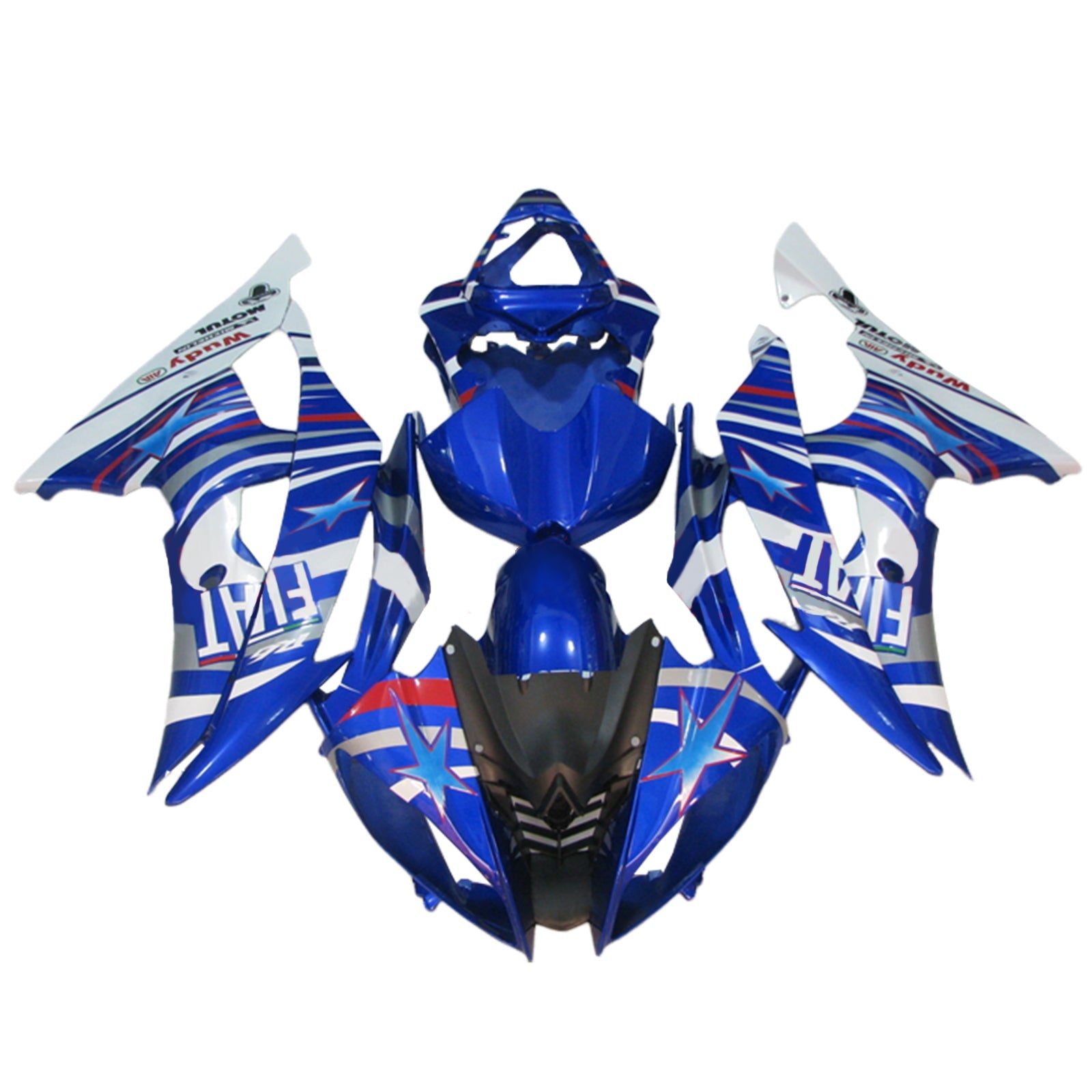 2008-2016 Yamaha YZF 600 R6 Kit de carenado Carrocería Plástico ABS