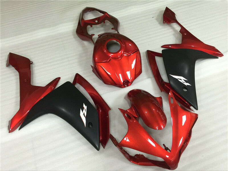 Kit de carénage orange Yamaha YZF R1 2007-2008