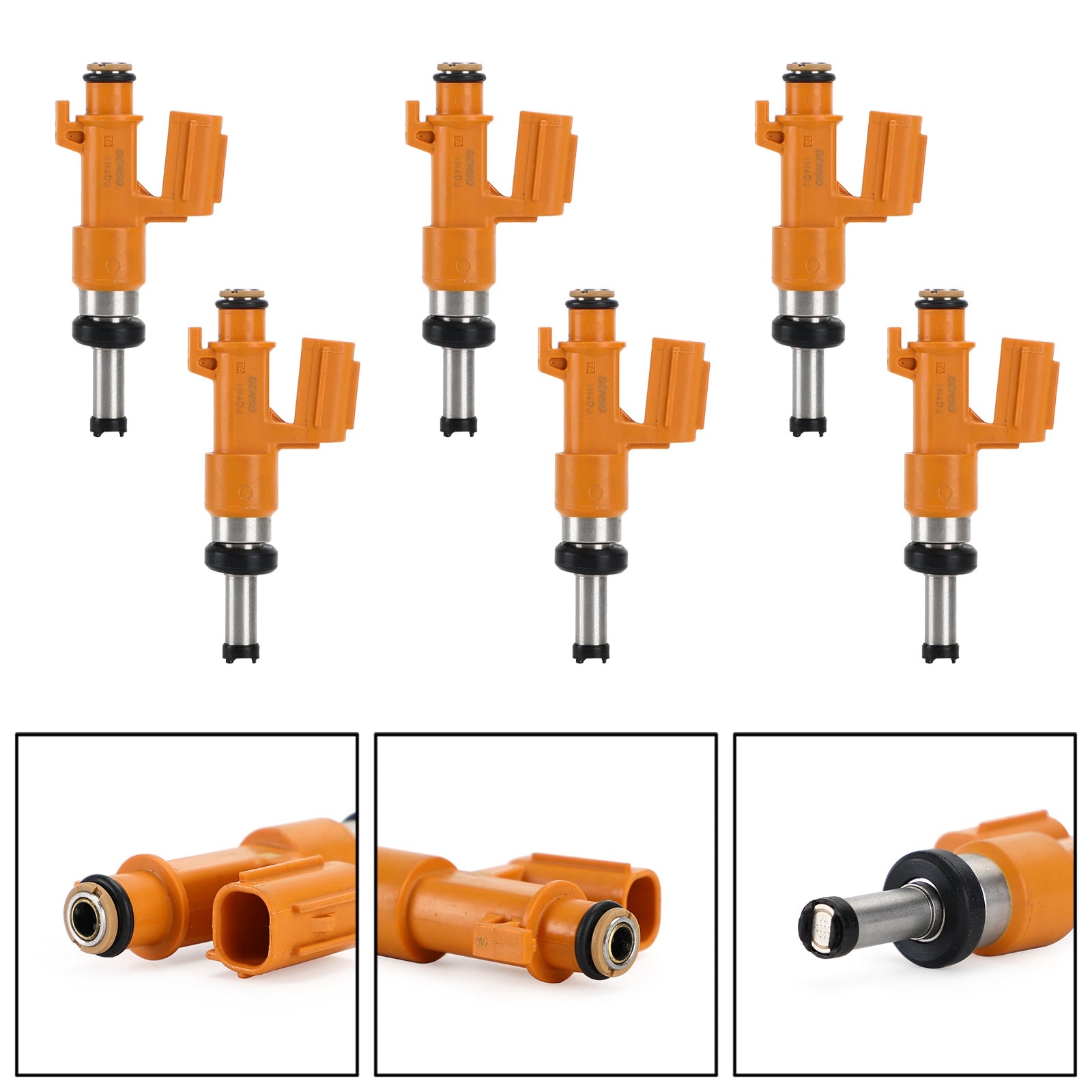 6PCS Fuel Injectors 23250-0P100 Fit Toyota Avalon Camry Sienna Tacoma