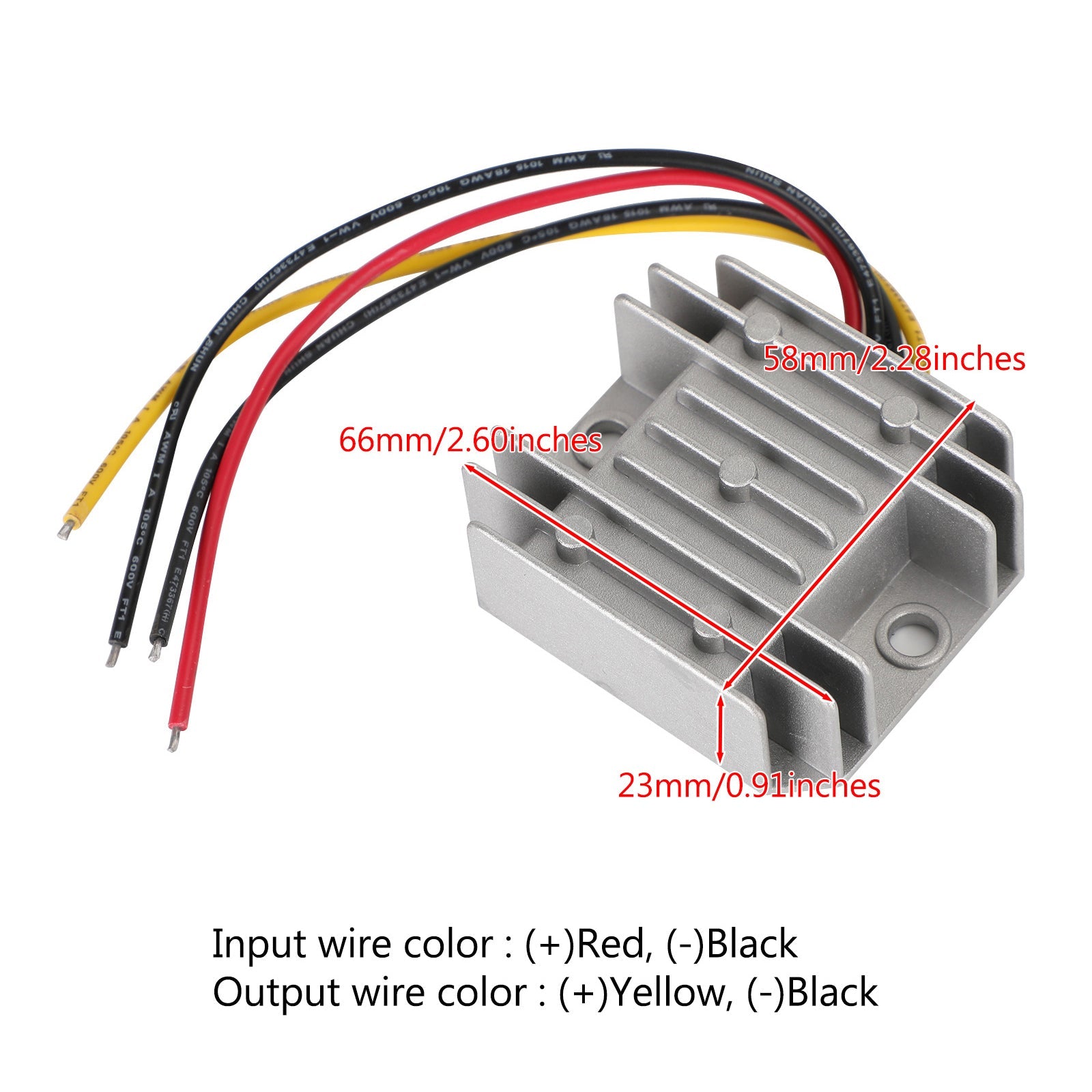 Module abaisseur DC/DC Buck, régulateur de convertisseur d'alimentation 24V à 19V 5A