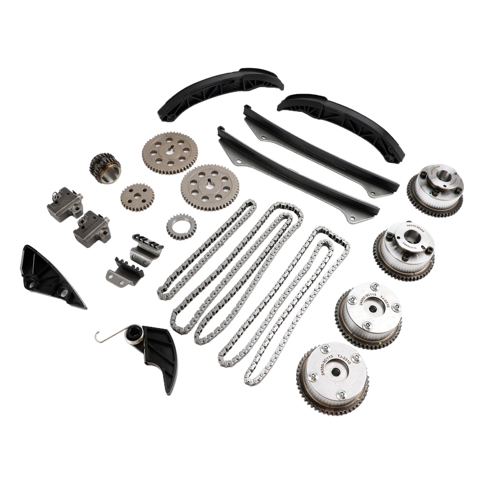 Timing Chain Kit for Kia Sedona 2011-2013 Kia Sorento 3.5L 24312-3C100 24420-3C100 24410-3C300