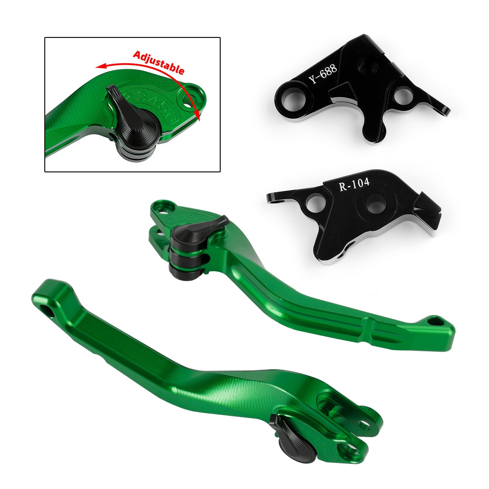 Yamaha YZF R1 R6 R6S CA/EU VERSION CNC Short Clutch Brake Lever