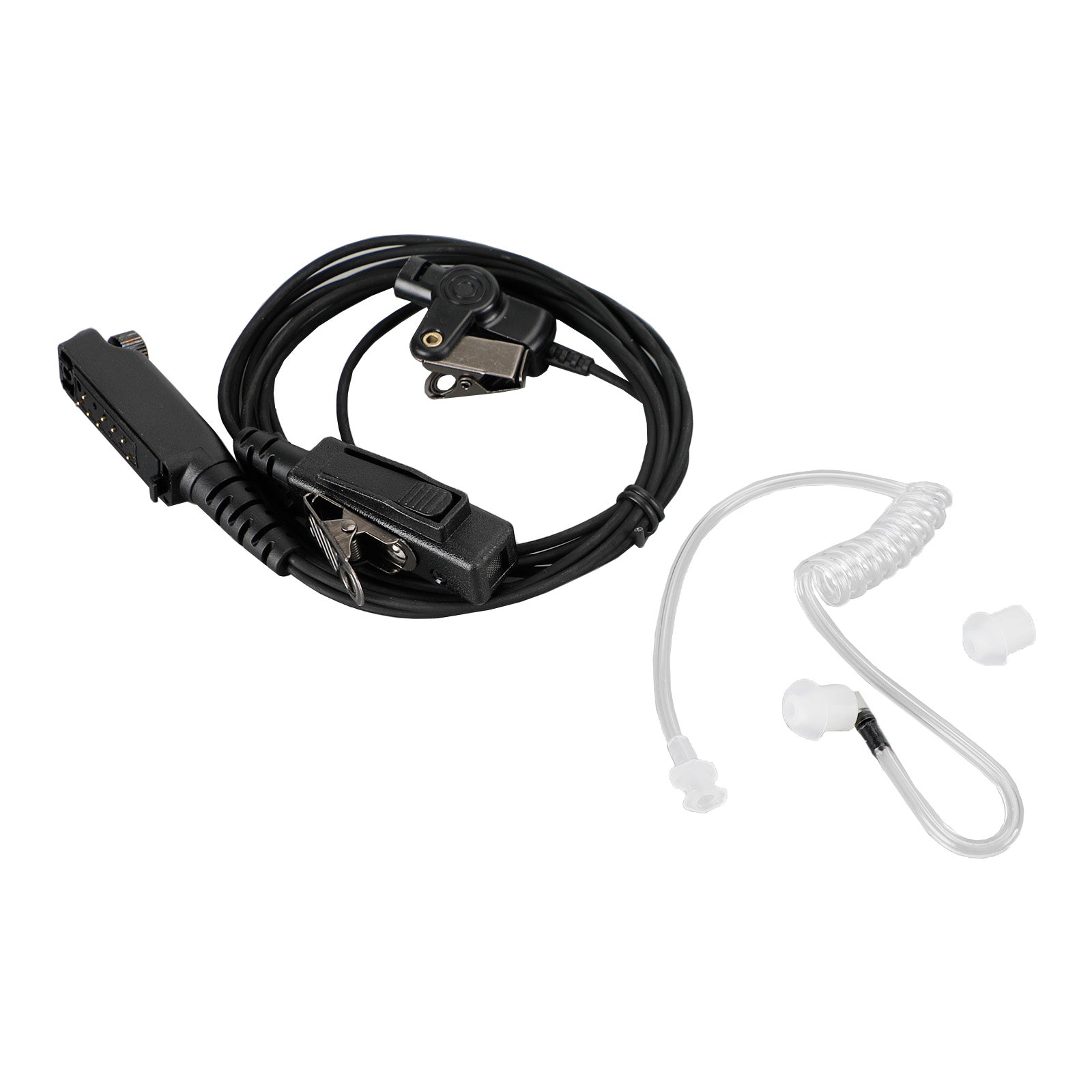 Auriculares con micrófono PTT de tubo acústico aptos para Sepura STP8000 STP8030 STP8035 STP8038