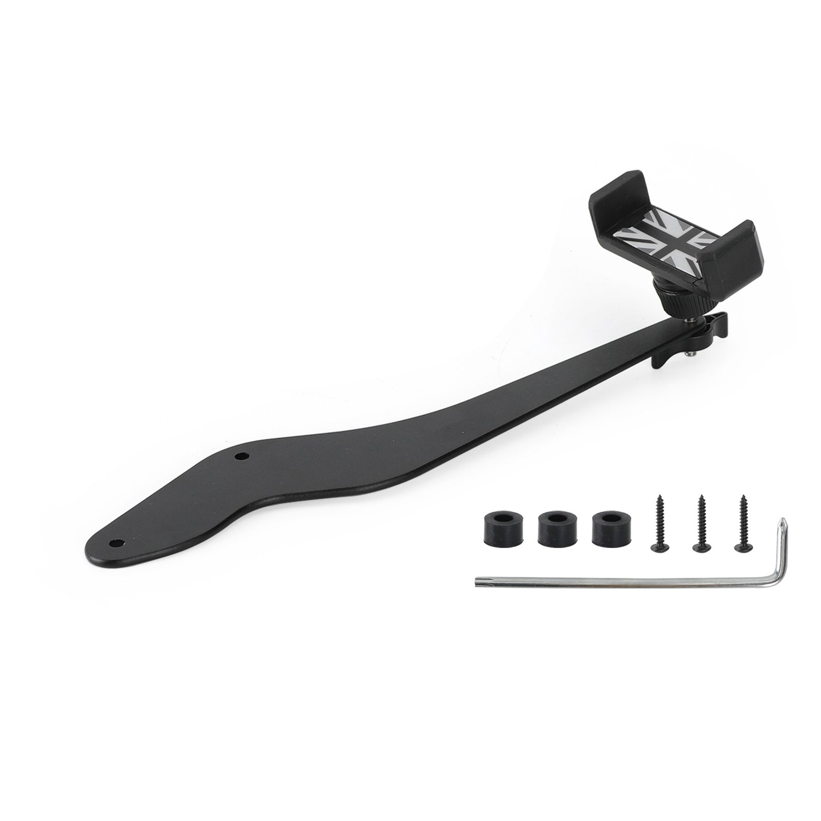 Car Phone Holder Mount Gray For MINI Cooper R50/R52/R53