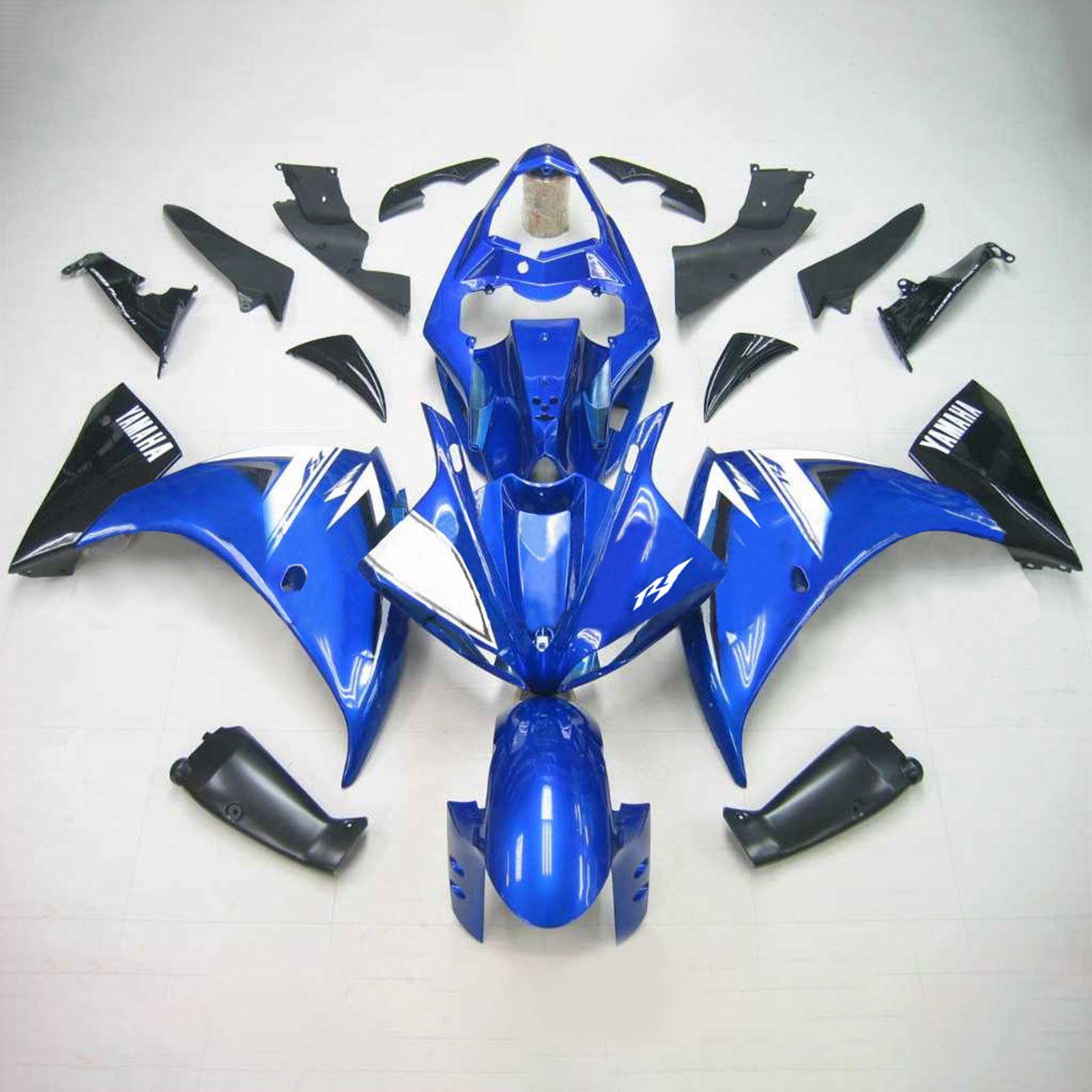 2009-2011 Yamaha YZF 1000 R1 Amotopart Kit de carénage d'injection carrosserie plastique ABS #139