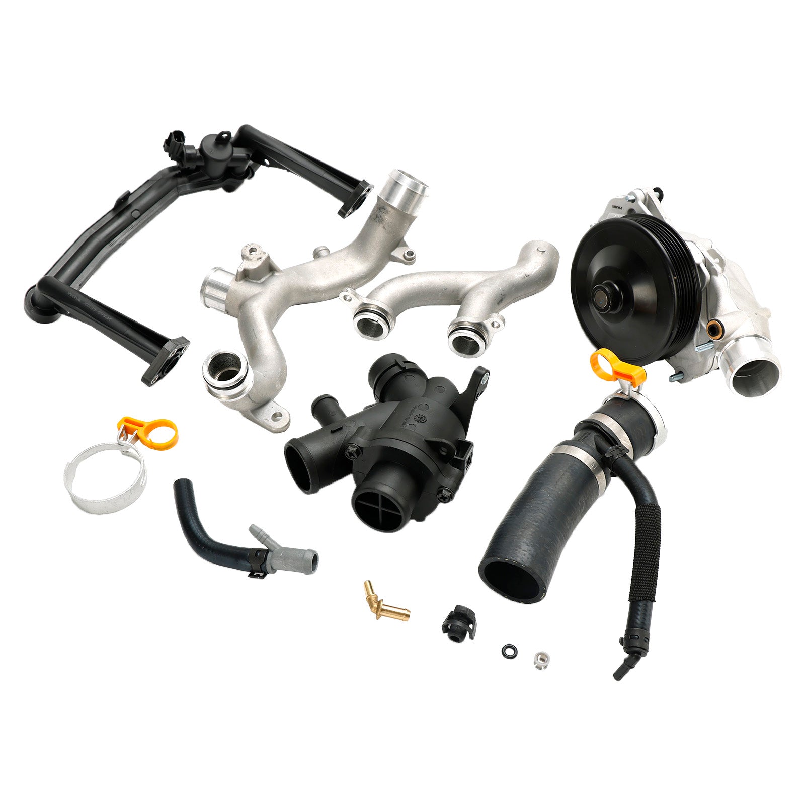 Jaguar XJ 5.0L V8 Gaz 2010-2019 Kit de remplacement du système de refroidissement C2Z28248 C2Z29189 LR092992