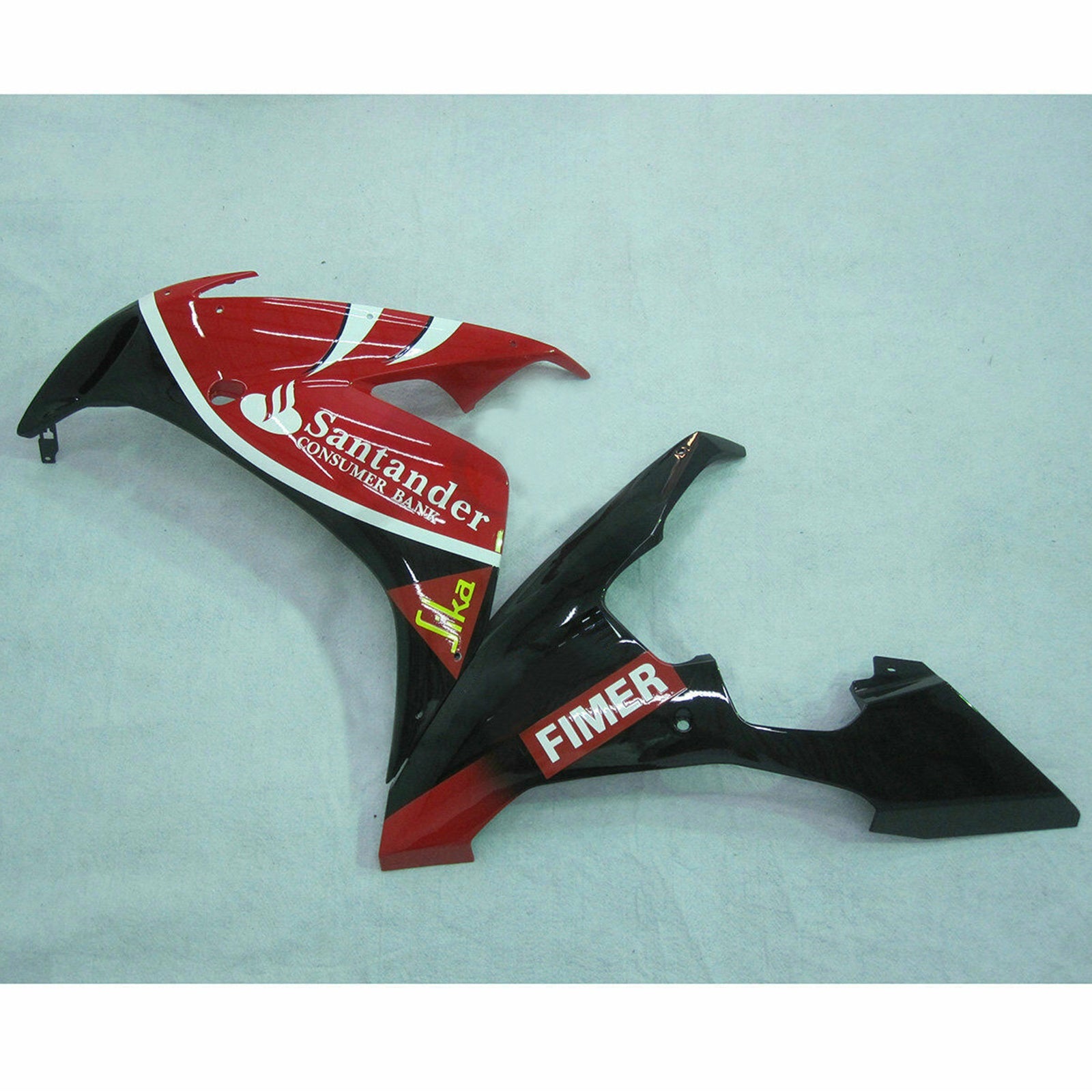 2004-2006 YAMAHA YZF R1 YZF-R1 Red Black Amotopart Injection Fairing Bodywork #26