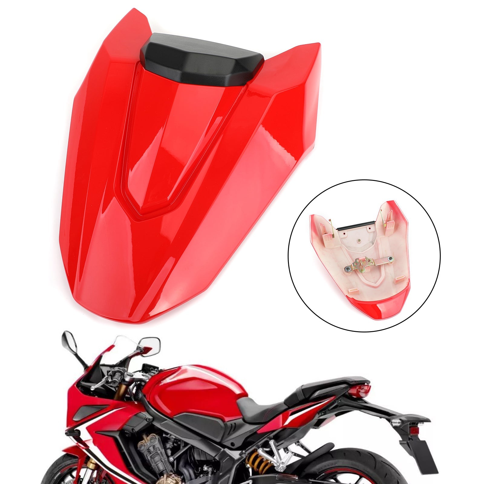 Honda CBR650R 2019-2020 motorfiets achterbank passagierskap kuip