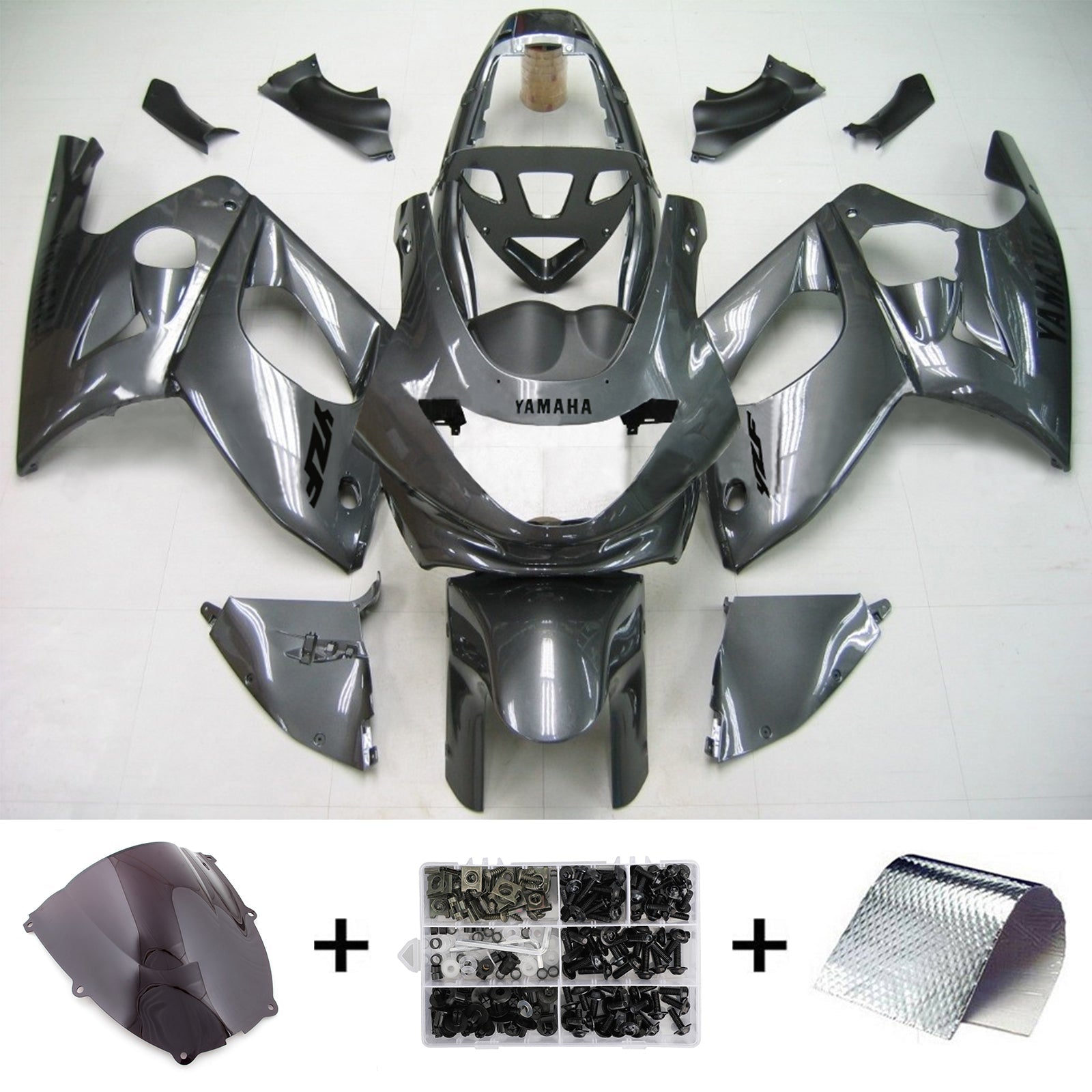 1996-2007 Yamaha YZF 600R Thundercat Amotopart Injection Fairing Kit Bodywork Plastic ABS #102