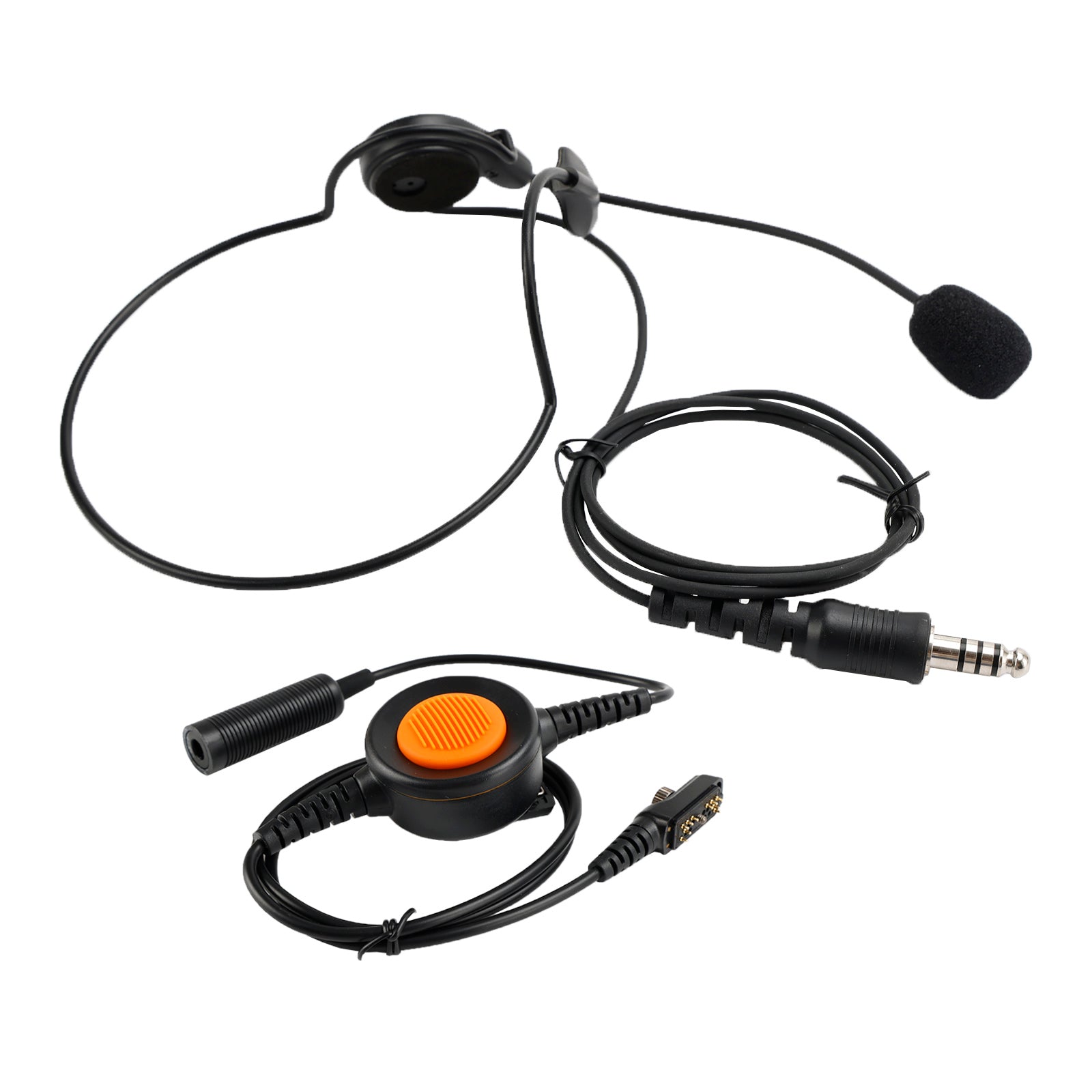 7.1-C7 Achtermontage Plug Tactische Headset 6-Pin U94 PTT Voor Hytera PD780/700G/580