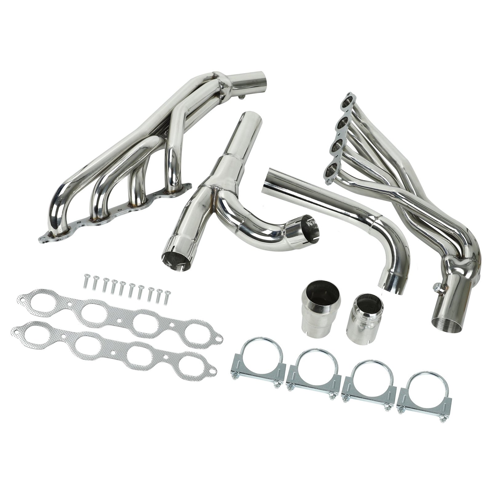 2014-2017 Chevy Silverado 1500/2500/3500 GMC Sierra 1500 2WD/4WD Stainless Exhaust Header