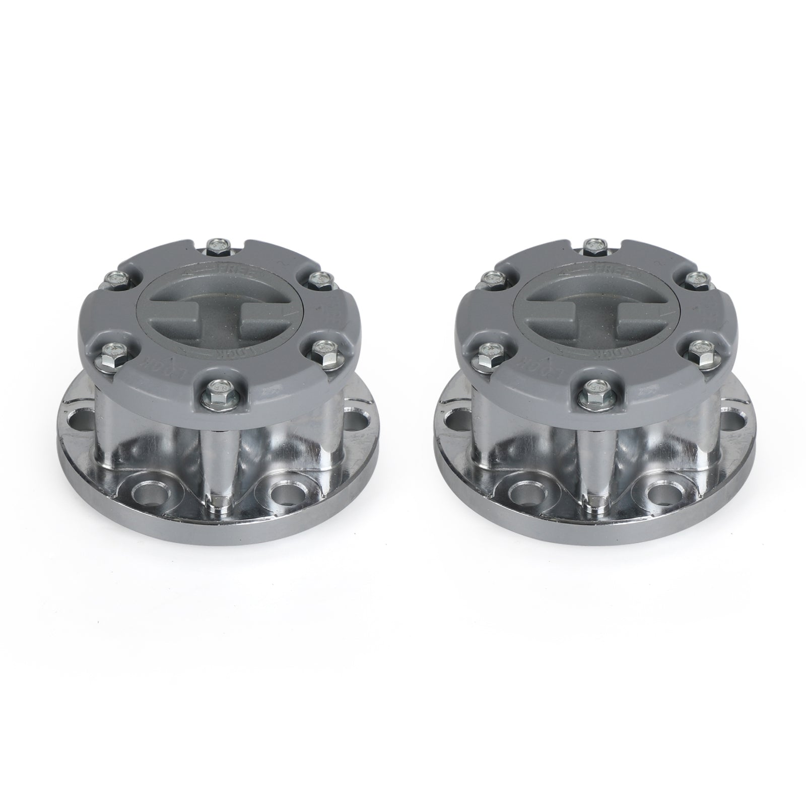 2x Free Lock Wheeling Hubs For Mitsubishi Triton ME MJ MK ML Pajero Delica L200 Generic