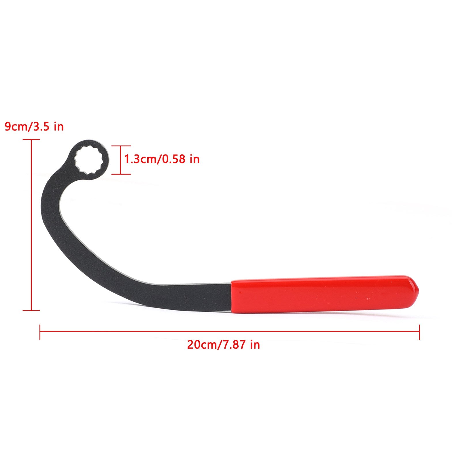 13 mm injectiepomp stationair borgmoersleutel geschikt voor Cummins B-serie 5,9 liter diesel generiek