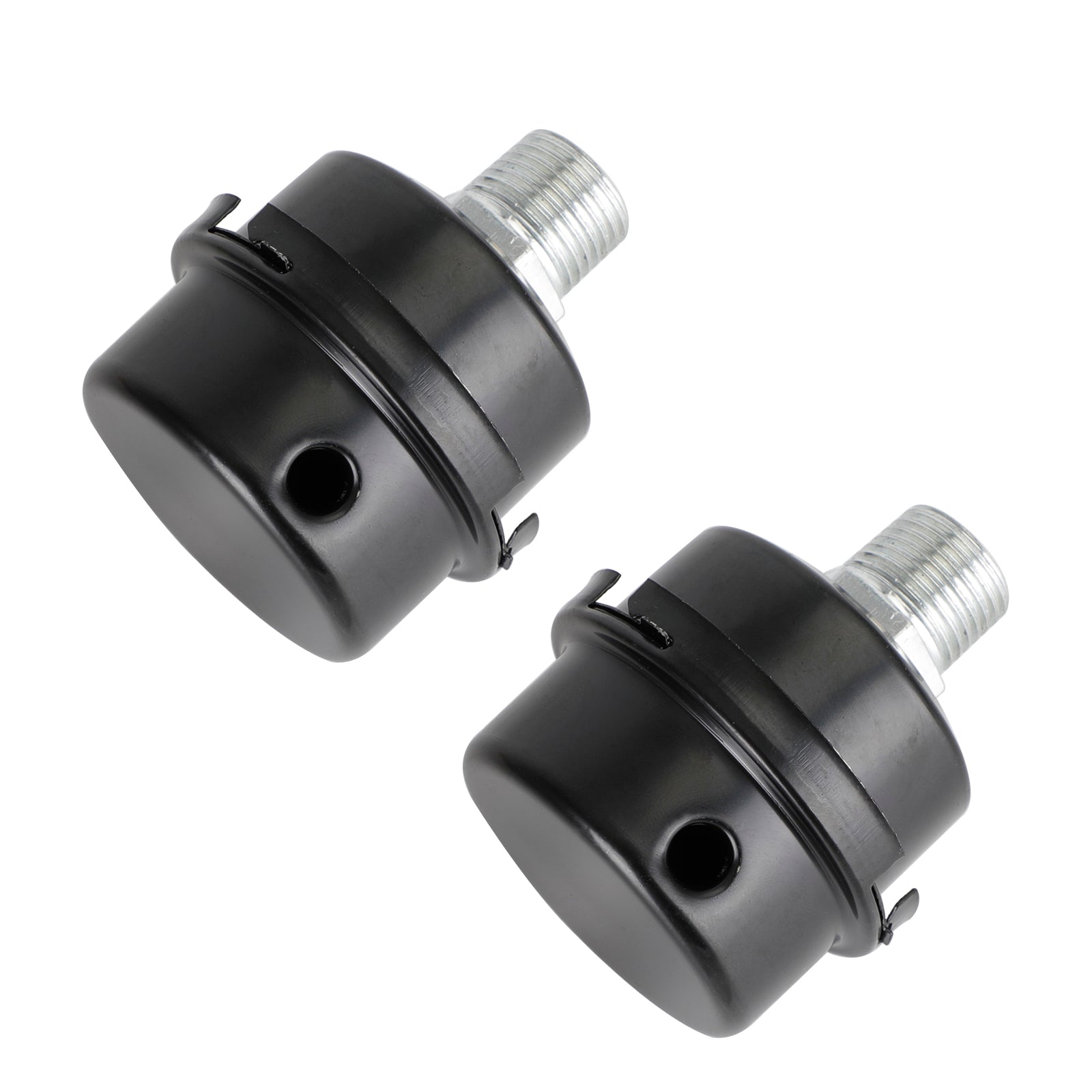 2x filtre métal compresseur d'air filtre d'admission bruit silencieux silencieux 13/16/20mm