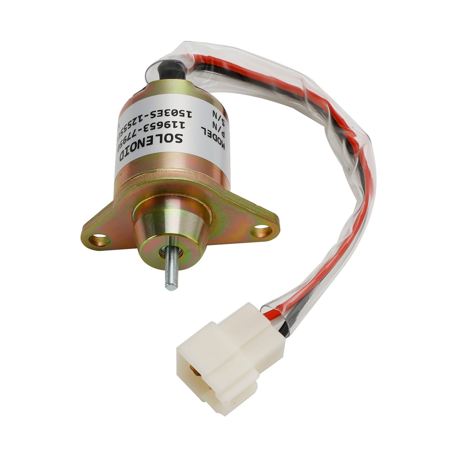 Électrovanne d'arrêt de carburant pour Yanmar 1503ES-12S5SUC5S 119653-77950