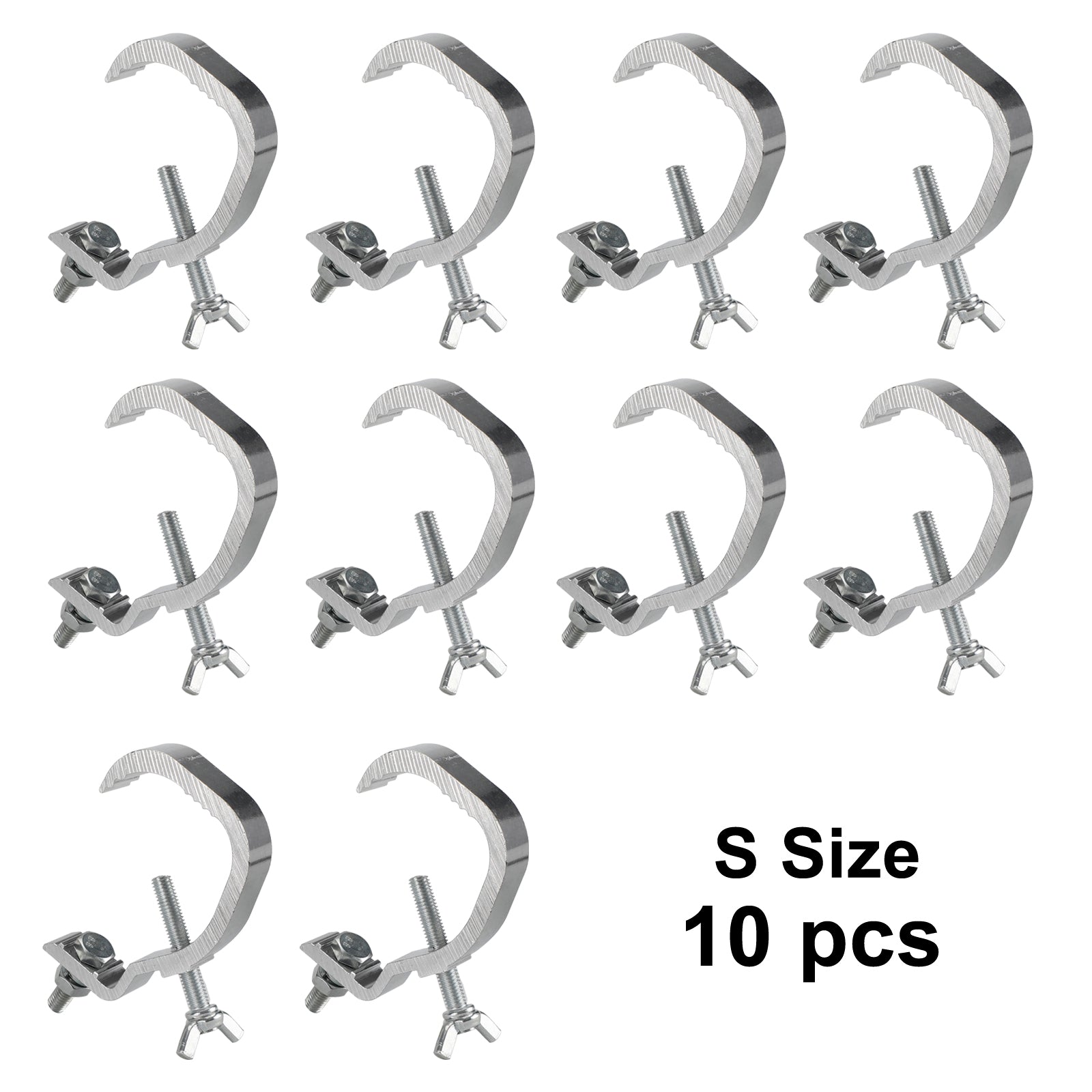 1/5/10Pcs Hanging Hook Stage Light Truss Clamp For 30-55mm OD Tube Bar Light