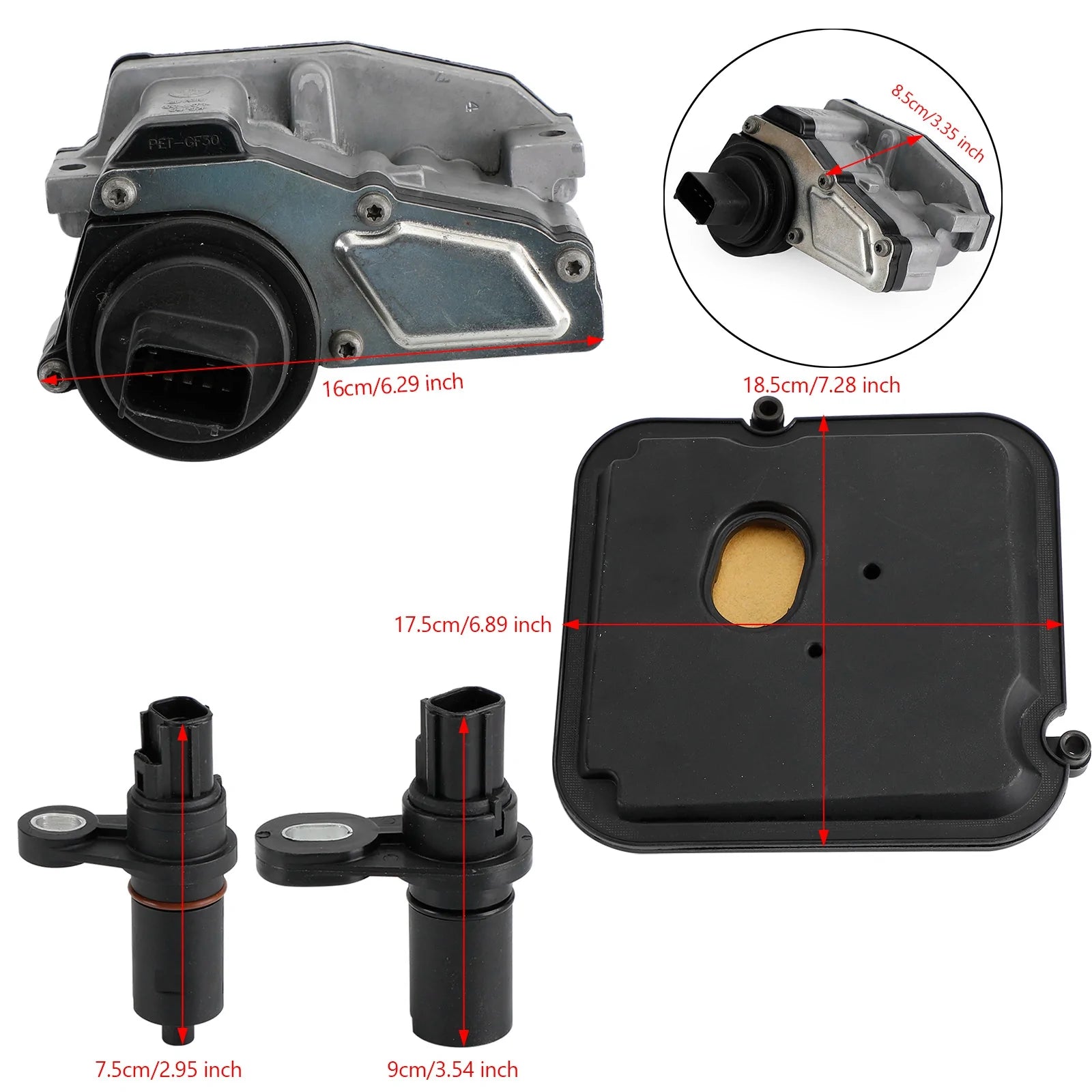 2006-2011 Chargeur V6 2,7 L 3,5 L Kit de bloc solénoïde de changement de vitesse 42RLE 52854001AA 04799061AB