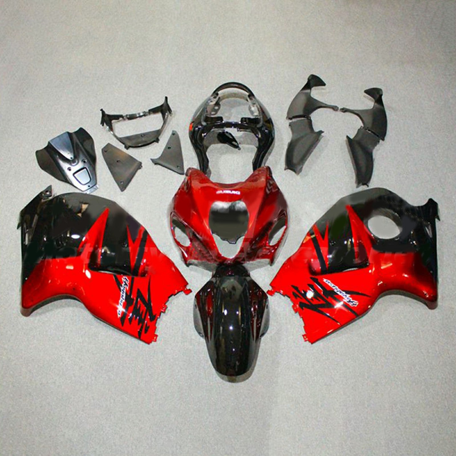 1999-2007 Suzuki Hayabusa GSX1300R Kit de carénage d'injection carrosserie plastique ABS # 143