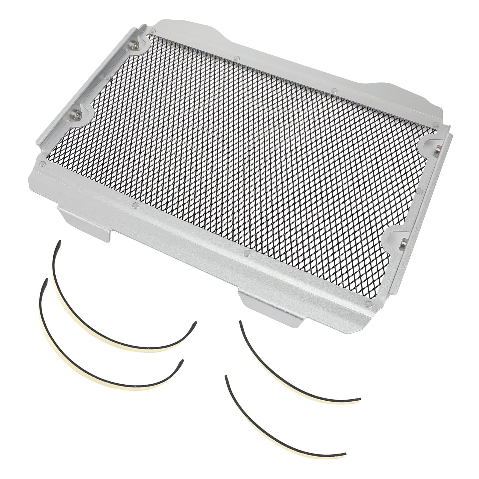 Motorcycal Radiator Guard Protector Radiator Cover For Yamaha Mt-07 21-22 Silver Generic