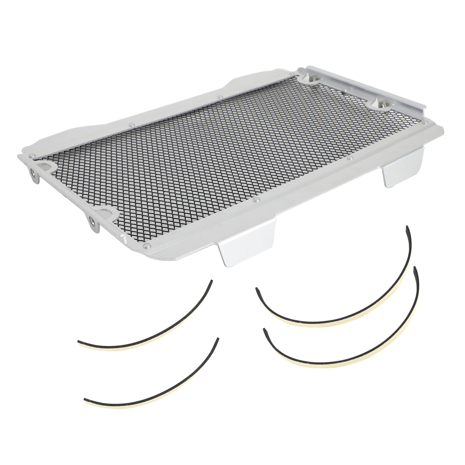 Motorcycal Radiator Guard Protector Radiator Cover For Yamaha Mt-07 21-22 Silver Generic