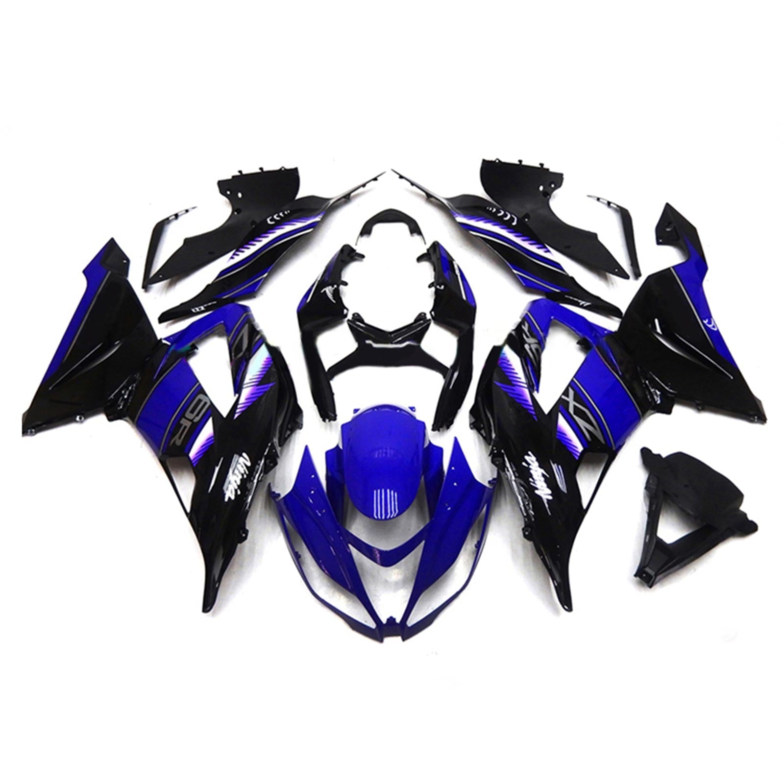 2013-2018 Kawasaki ZX6R 636 Fairing Kit Bodywork Plastic ABS