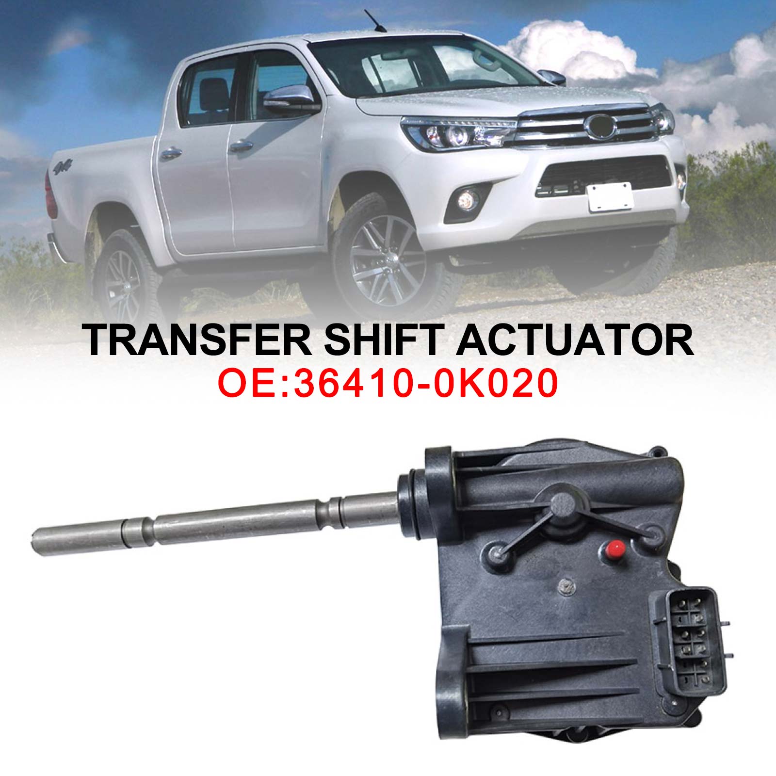 Toyota 4Runner 4.0L 2020 2021 Overdrachtschakelactuator 36410-0K020 Fedex Express