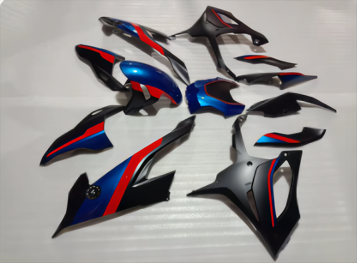 2019-2022 BMW M1000RR S1000RR Amotopart Kit de carénage d'injection carrosserie plastique ABS #130