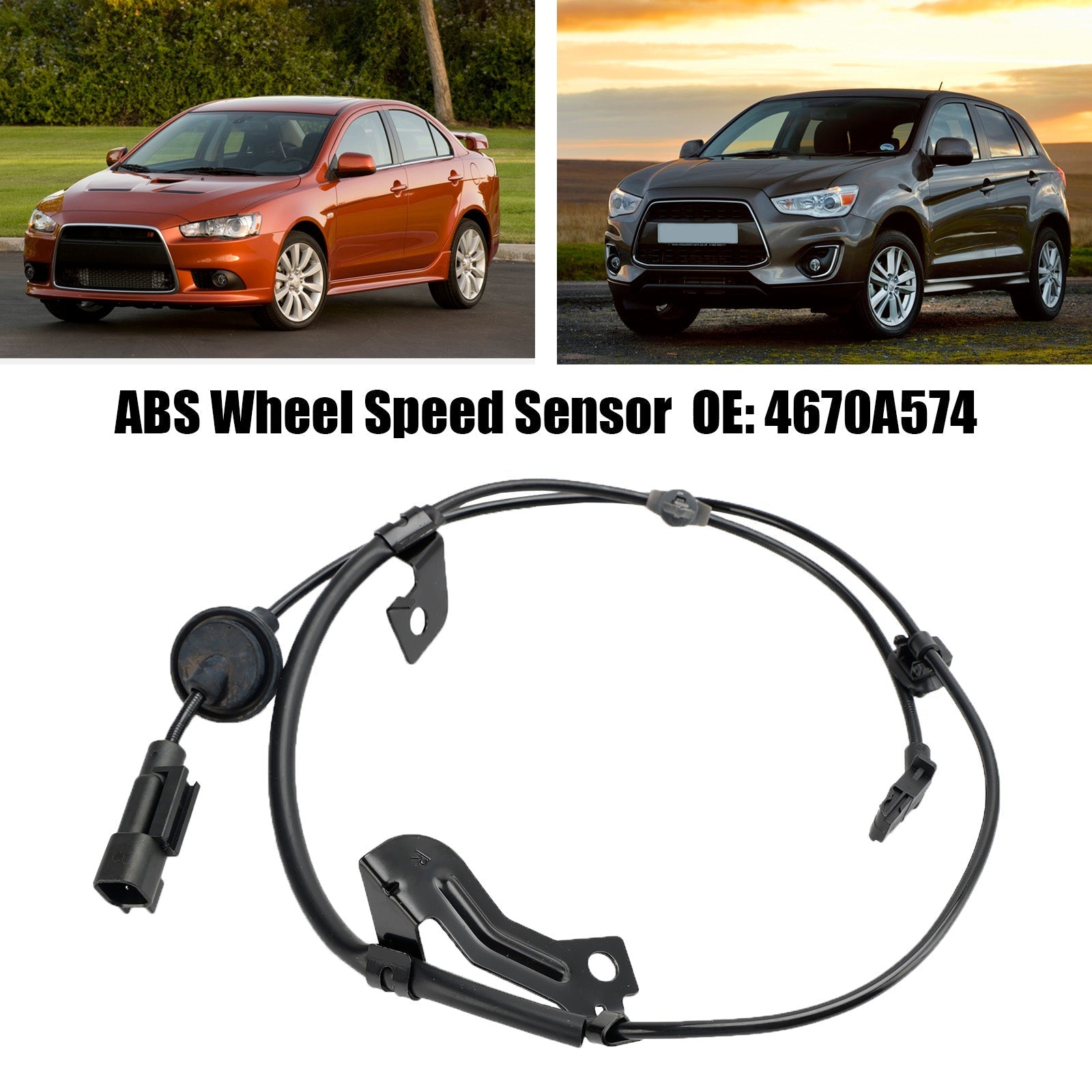 4670A574 Rear Right ABS Wheel Speed Sensor Mitsubishi Outlander III 2010-On