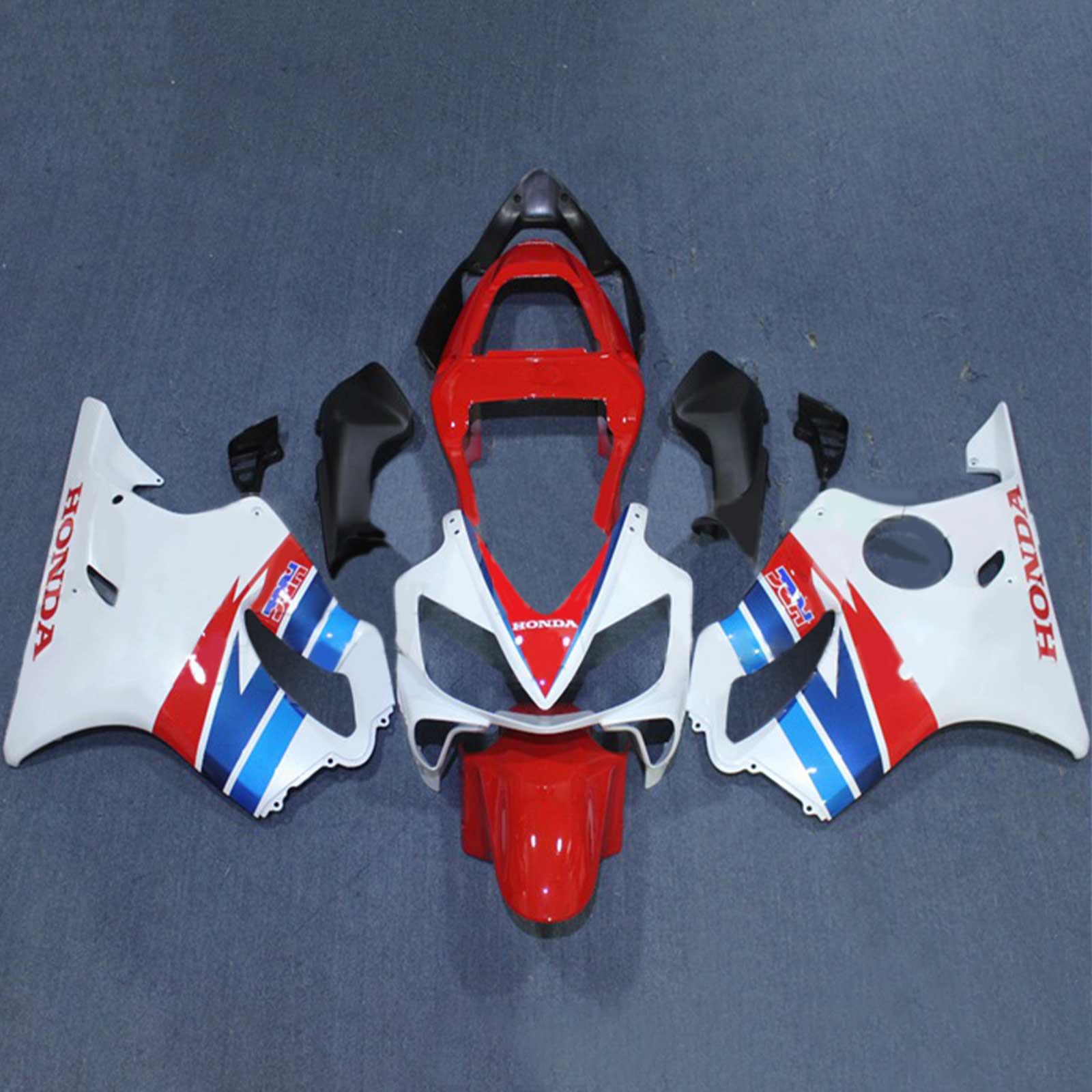 2001-2003 Honda CBR600 F4i Injection Fairing Kit Bodywork Plastic ABS#136