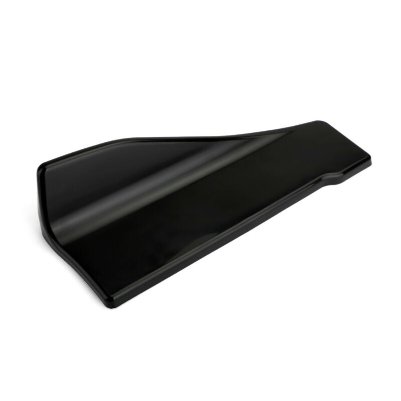 2 pièces 35 cm jupe Spoiler Extension de lèvre arrière séparateurs à bascule ailes Winglet noir générique