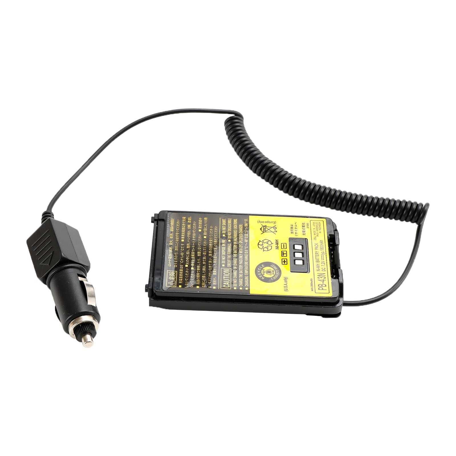 Adaptateur éliminateur de batterie de chargeur de voiture, pour Radio Kenwood TH-K2AT K4AT K255A K2ET