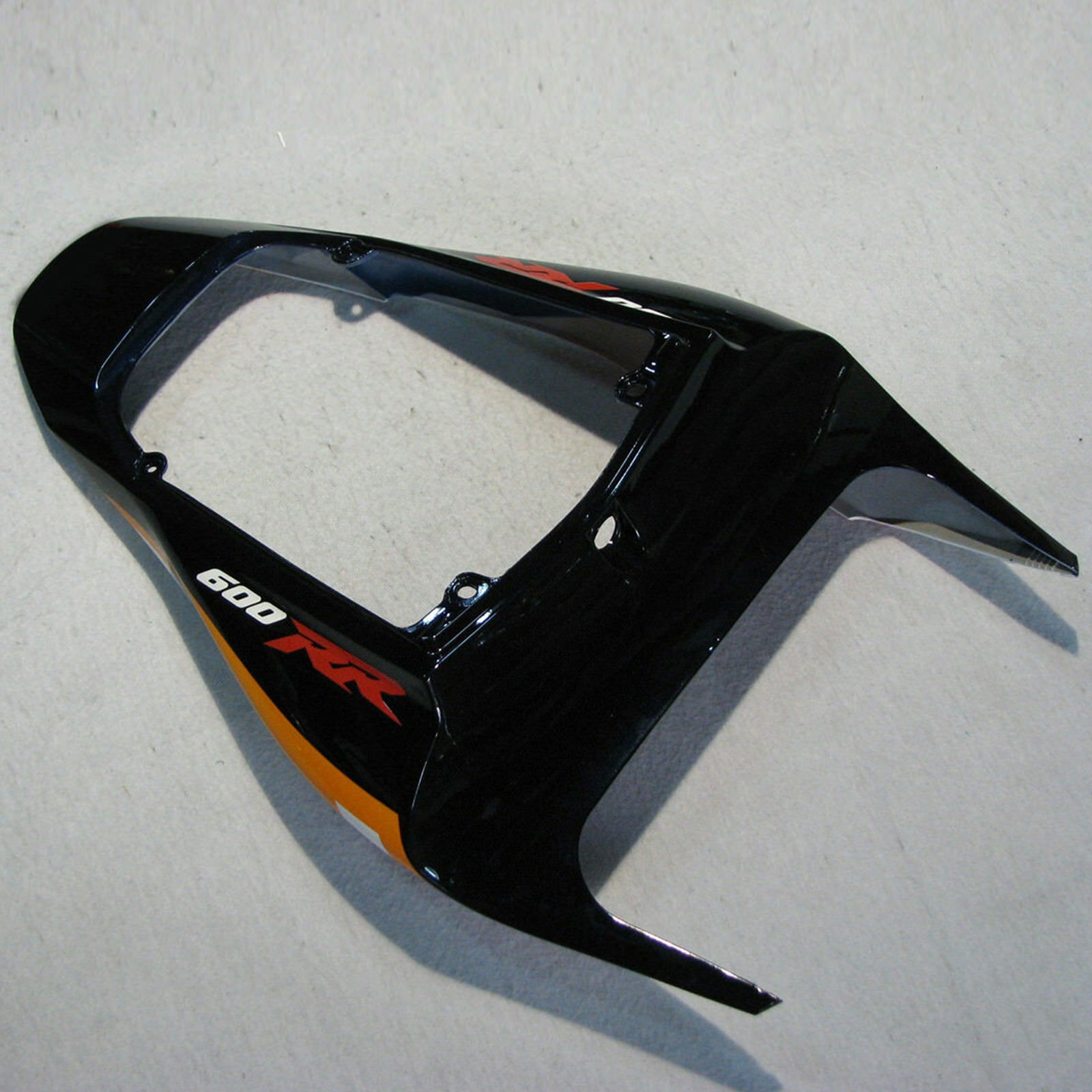 2009-2012 Honda CBR600 RR F5 Amotopart oranje zwart ABS kuip carrosseriekit #21