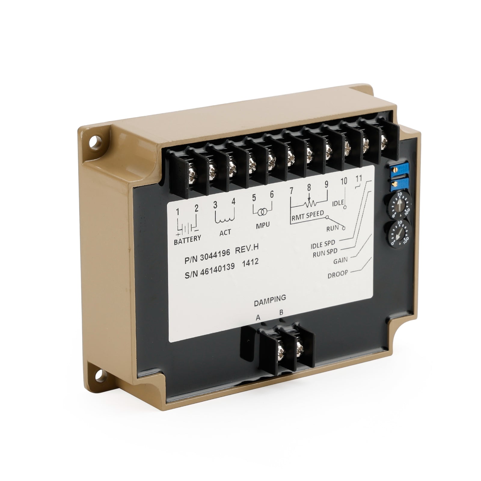 151068202 Elektronische snelheidsregelaar-gouverneur voor Cummins 12-24V EFC 3044196