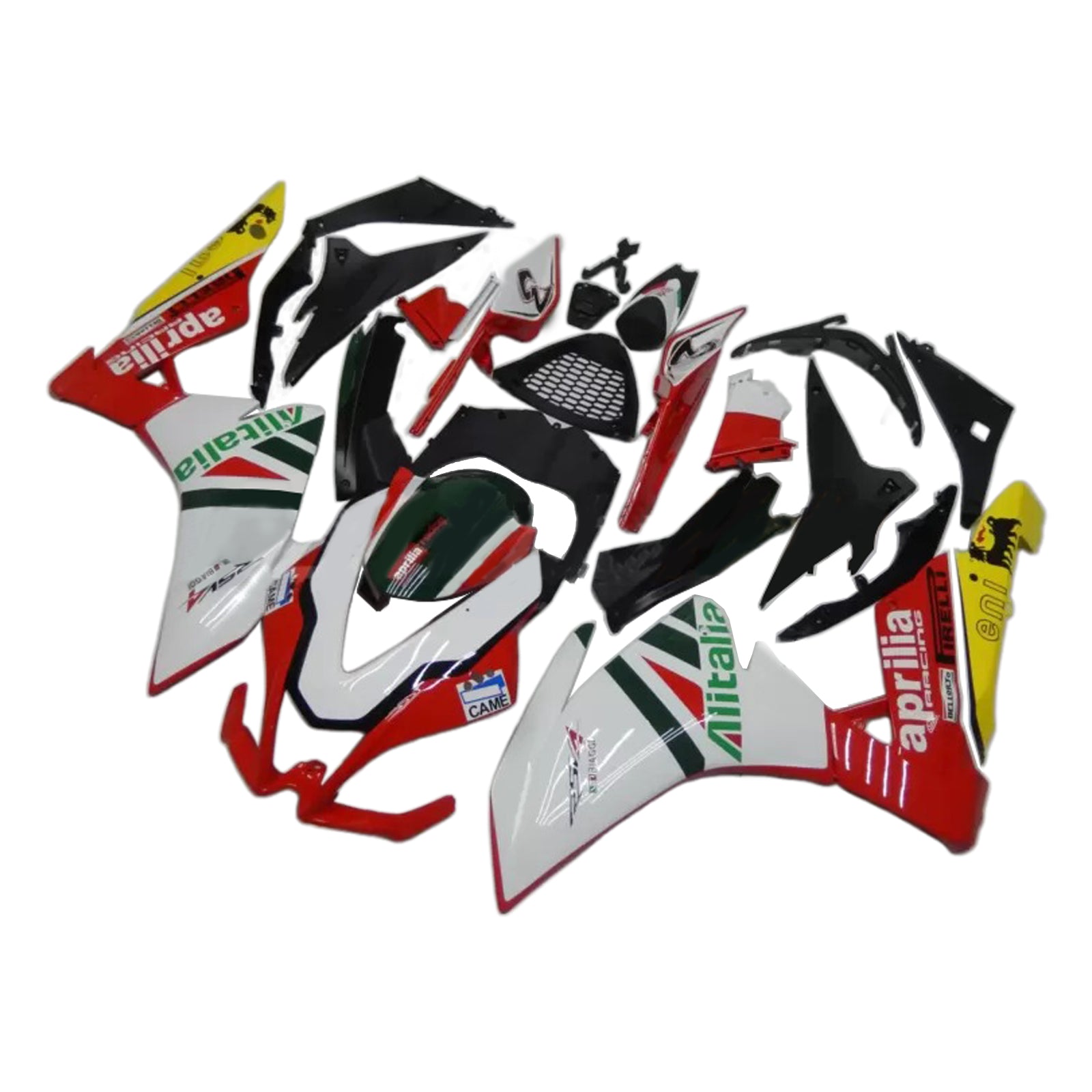 2009-2015 Aprilia RSV4 1000 Kit Carénage Carrosserie Plastique ABS