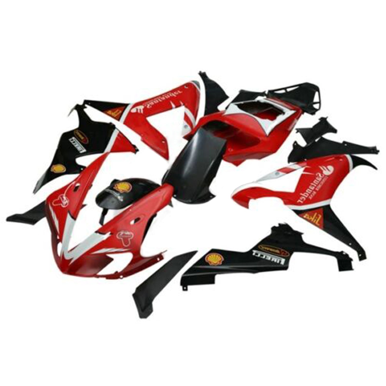 2002-2003 Yamaha YZF R1 YZFR1 Amotopart Injection ABS Fairing Bodywork Kit New #19