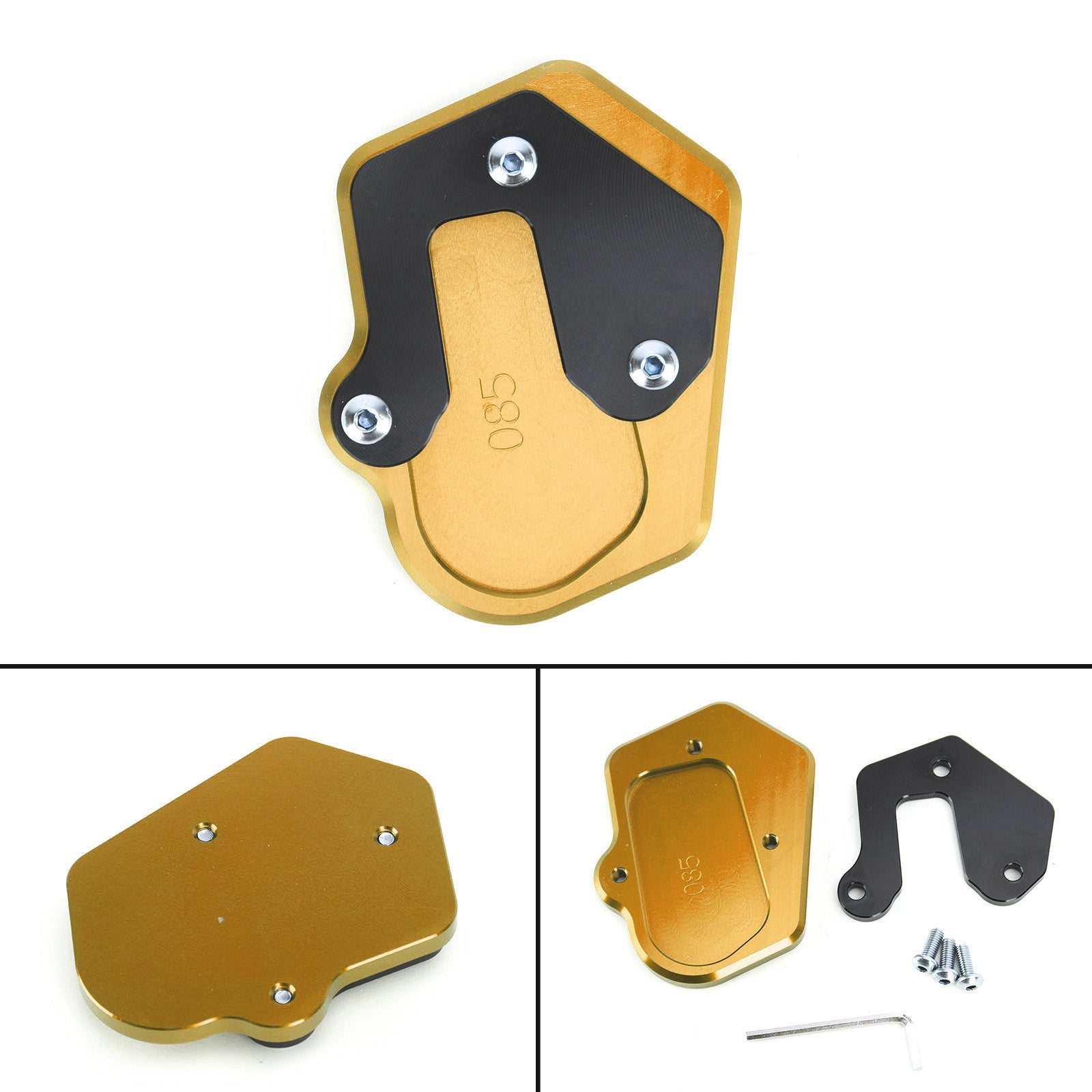 Motorcycle Kickstand Enlarge Plate Pad fit for BMW F900R F900 R 2020 Generic