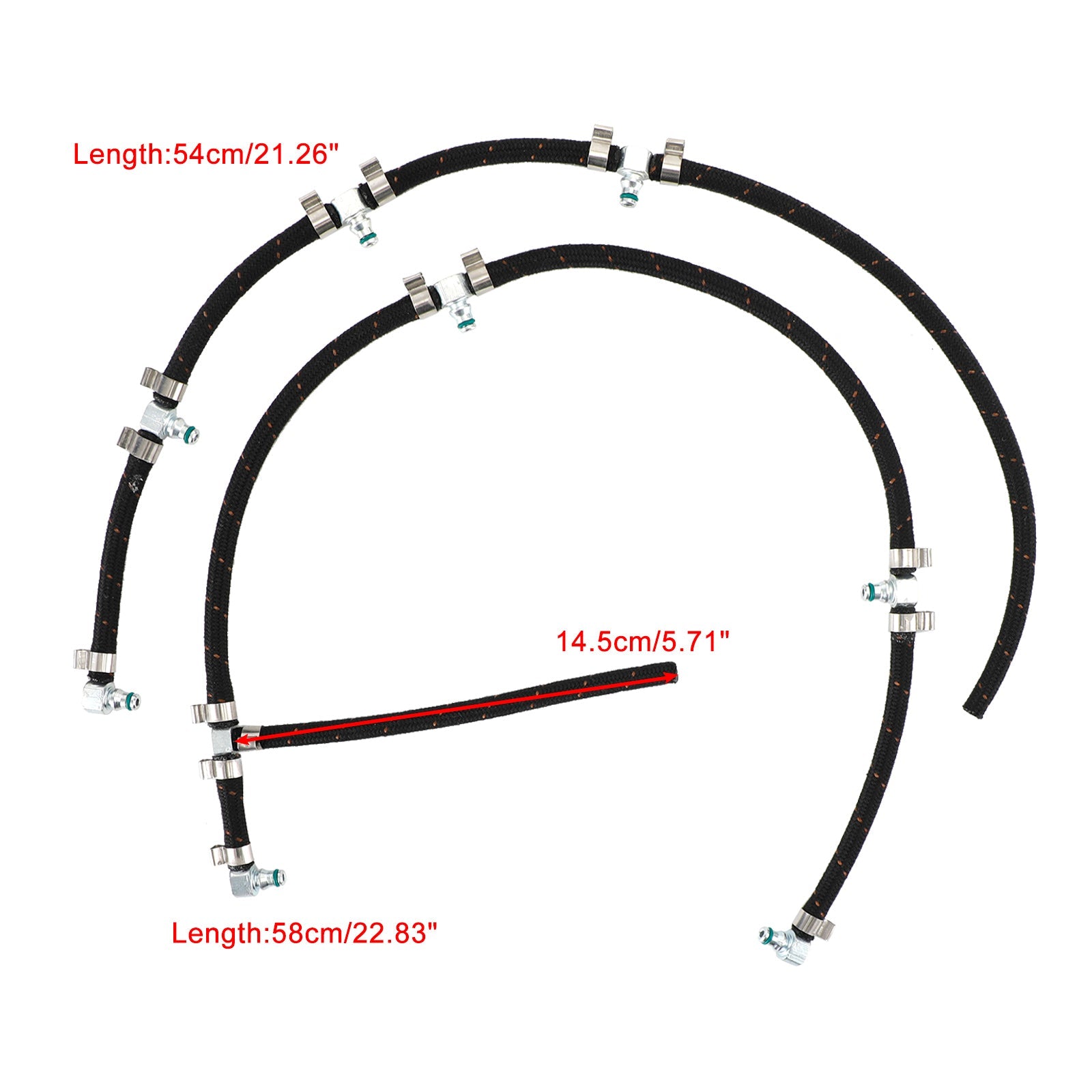 Duramax 2004-2010 6.6L Diesel Truck Motoren Brandstofinjector Retourleidingset