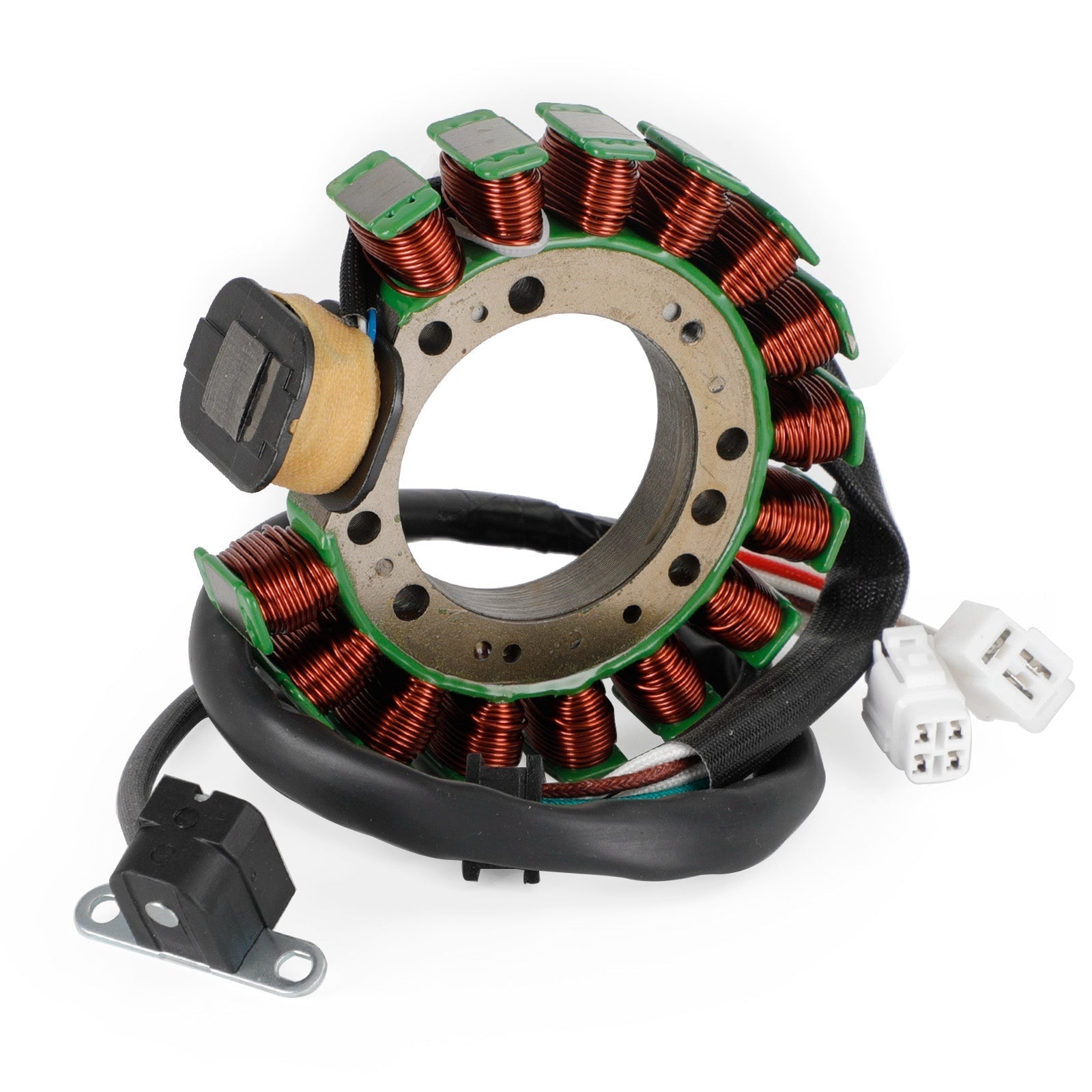 Magneto Stator + Spanningsgelijkrichter + Pakking Voor Yamaha YFM350 Wolverine 4WD 95-01 Fedex Express Generiek