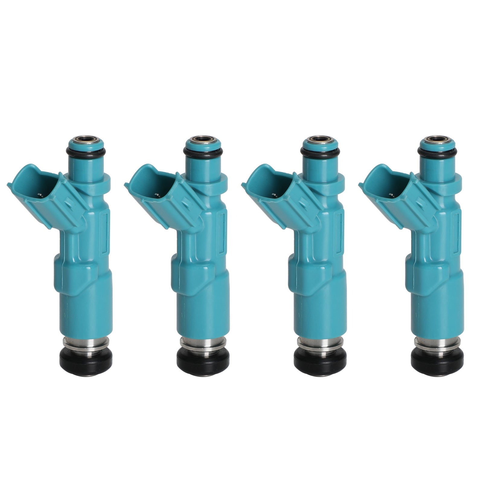 4PCS Fuel Injectors 23250-23020 2325023020 23209-29015 2320929015 Fit Toyota Yaris Vitz 1.0L 1.3L 1999-2005