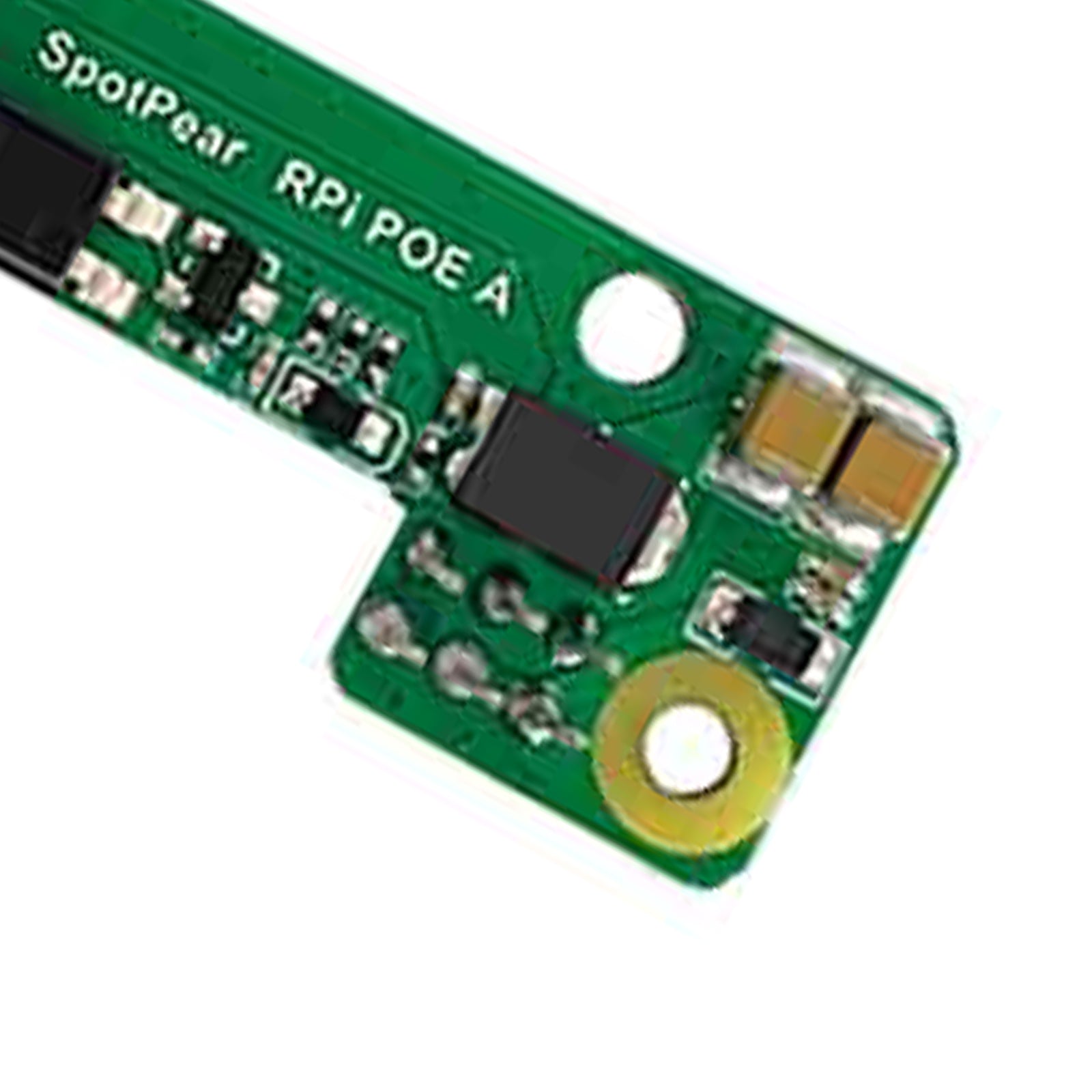 Raspberry Pi Poe Ethernet-voedingsuitbreidingsmodule ondersteunt 3B+/4B met ventilator