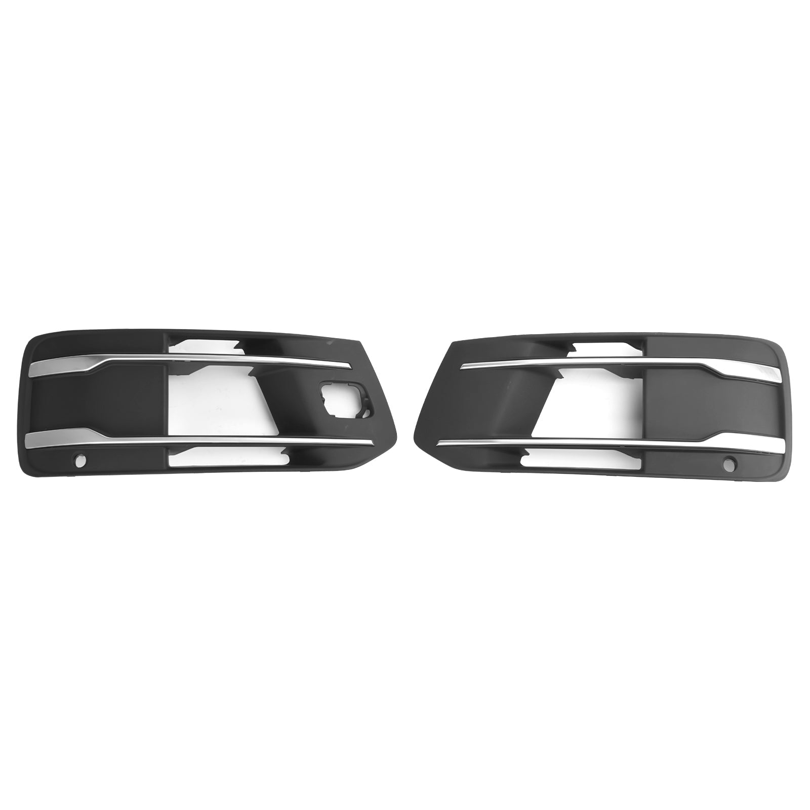 Audi Q7 2016-2019 Front Bumper Cover Fog Light Grille Bezel Insert Grill