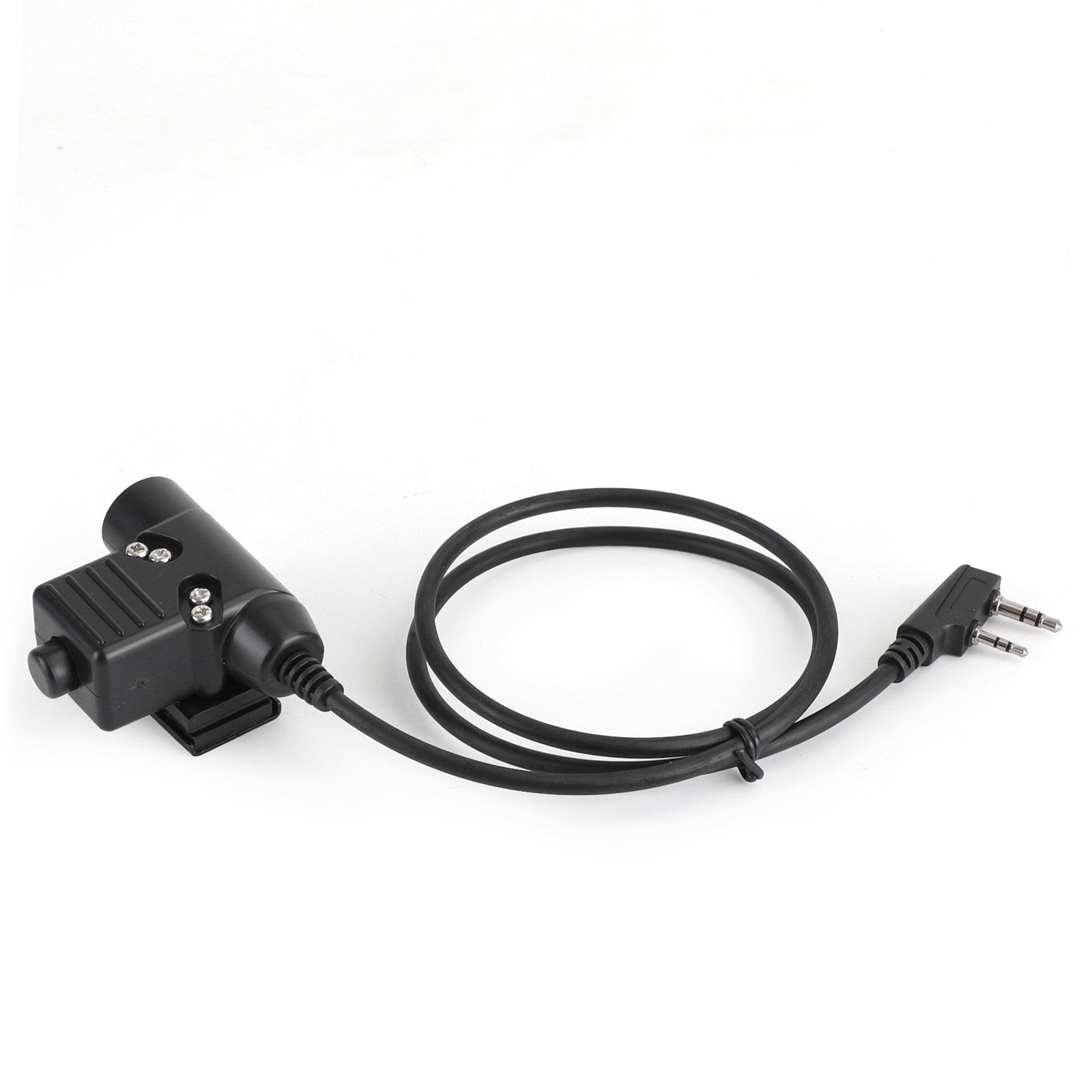 Verstelbare ruisonderdrukkende headset geschikt voor Kenwood BaoFeng TK3107 TK3207