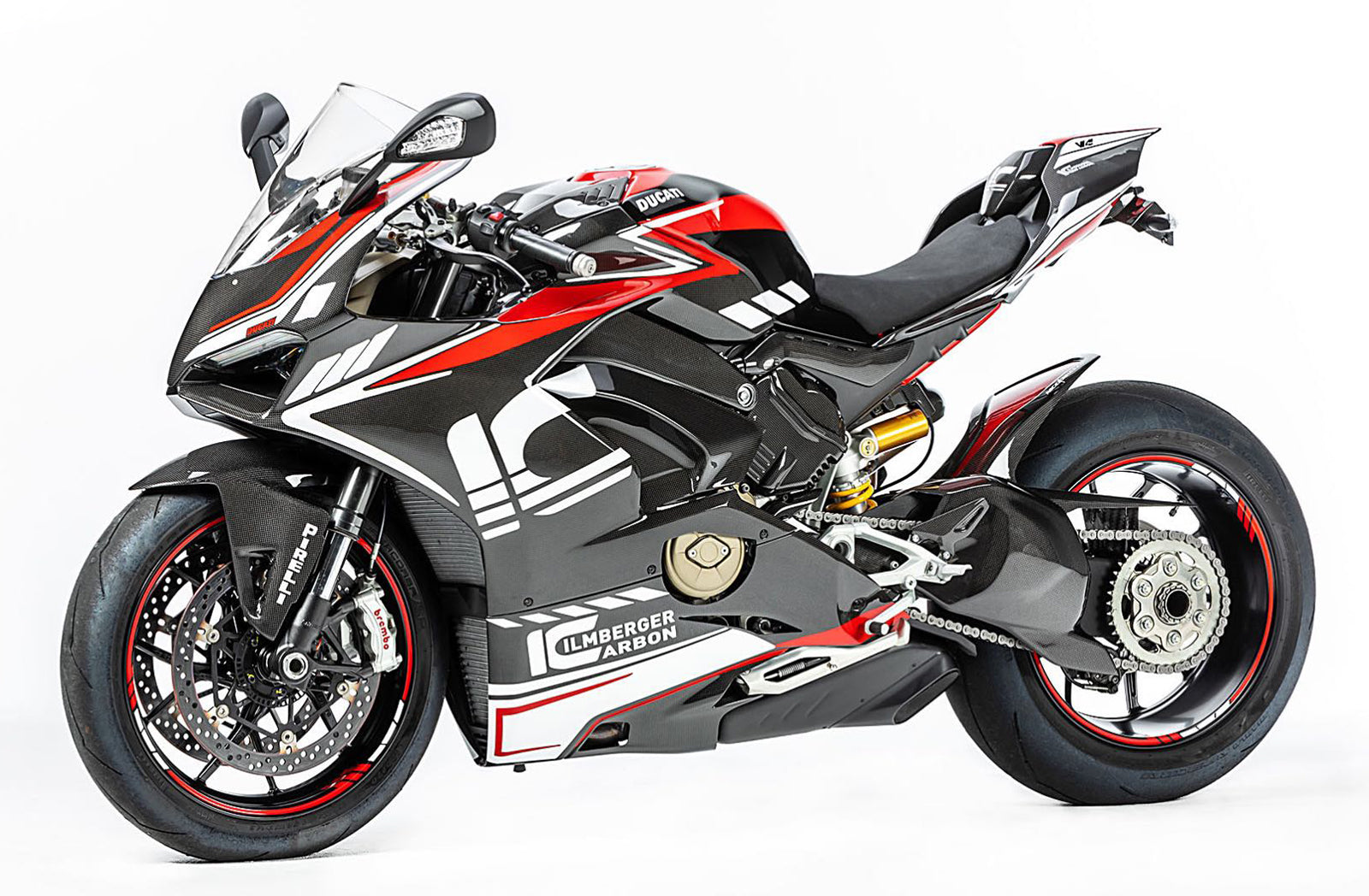 2018-2019 Ducati Panigale V4 V4S V4SP Injectiekuipkit Carrosserie #103 Amotopart