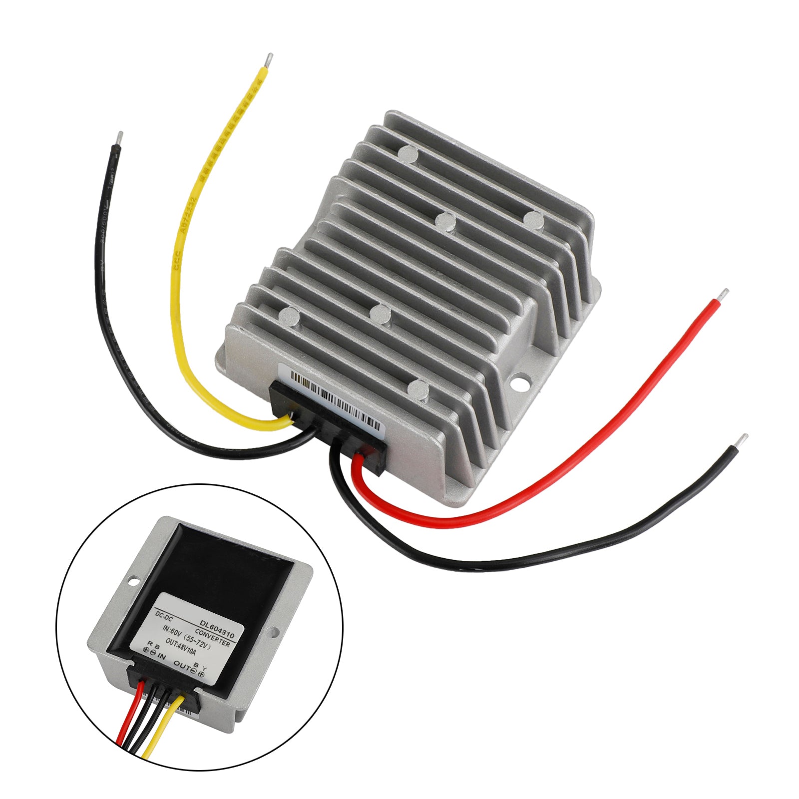 Module abaisseur DC/DC Buck, régulateur de convertisseur d'alimentation 60V à ​​48V 10A